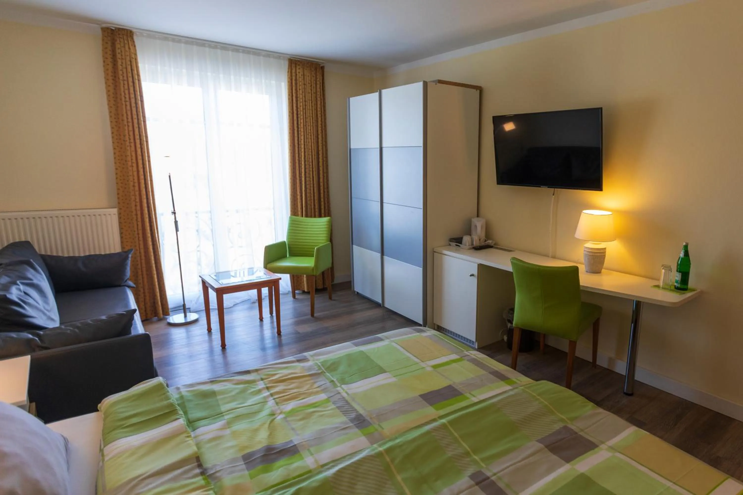 Photo of the whole room, Bed in Landhotel Gillenfelder Hof