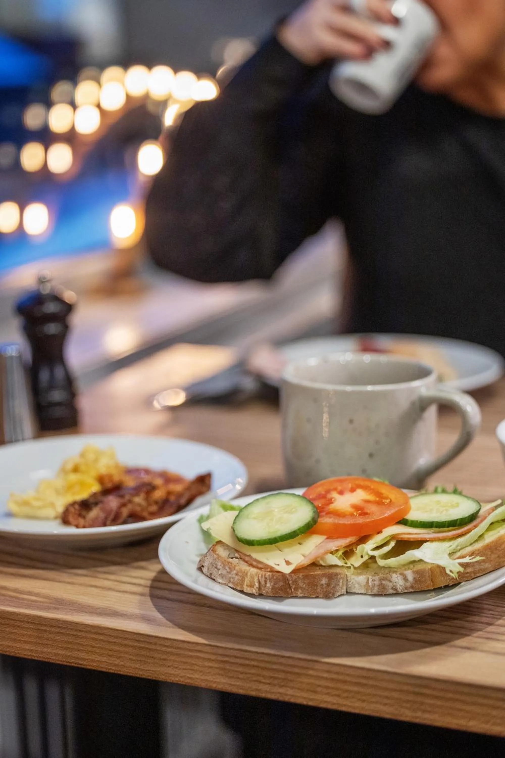 Breakfast in Bergshotellet