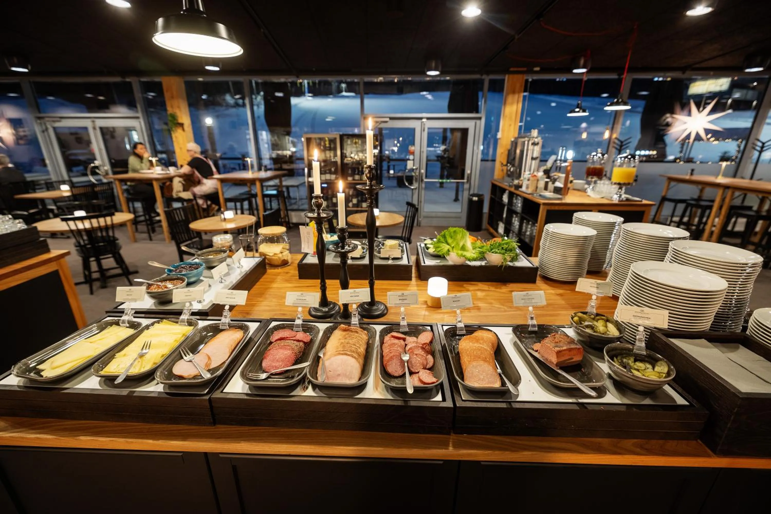 Breakfast in Bergshotellet