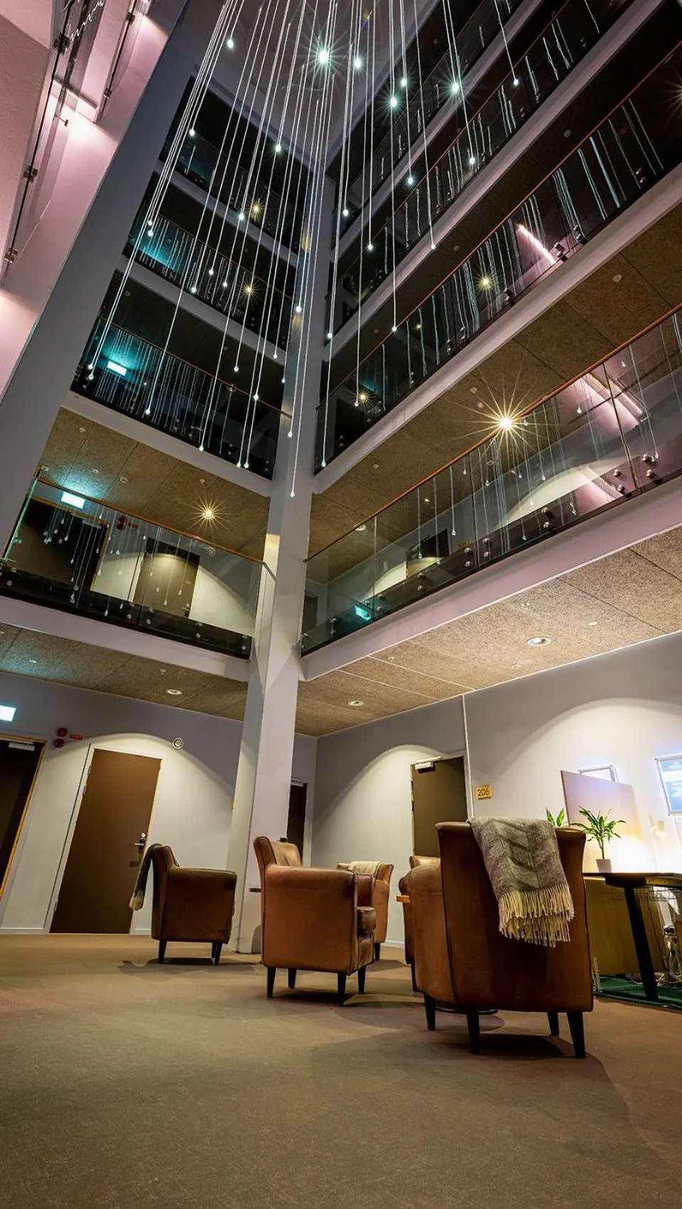 Lobby or reception in Bergshotellet