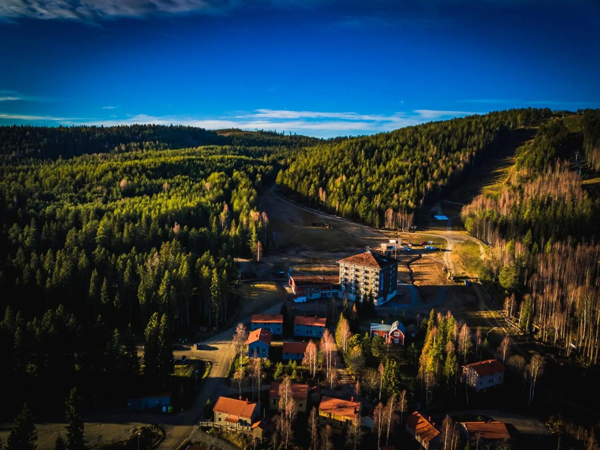 Property building in Bergshotellet