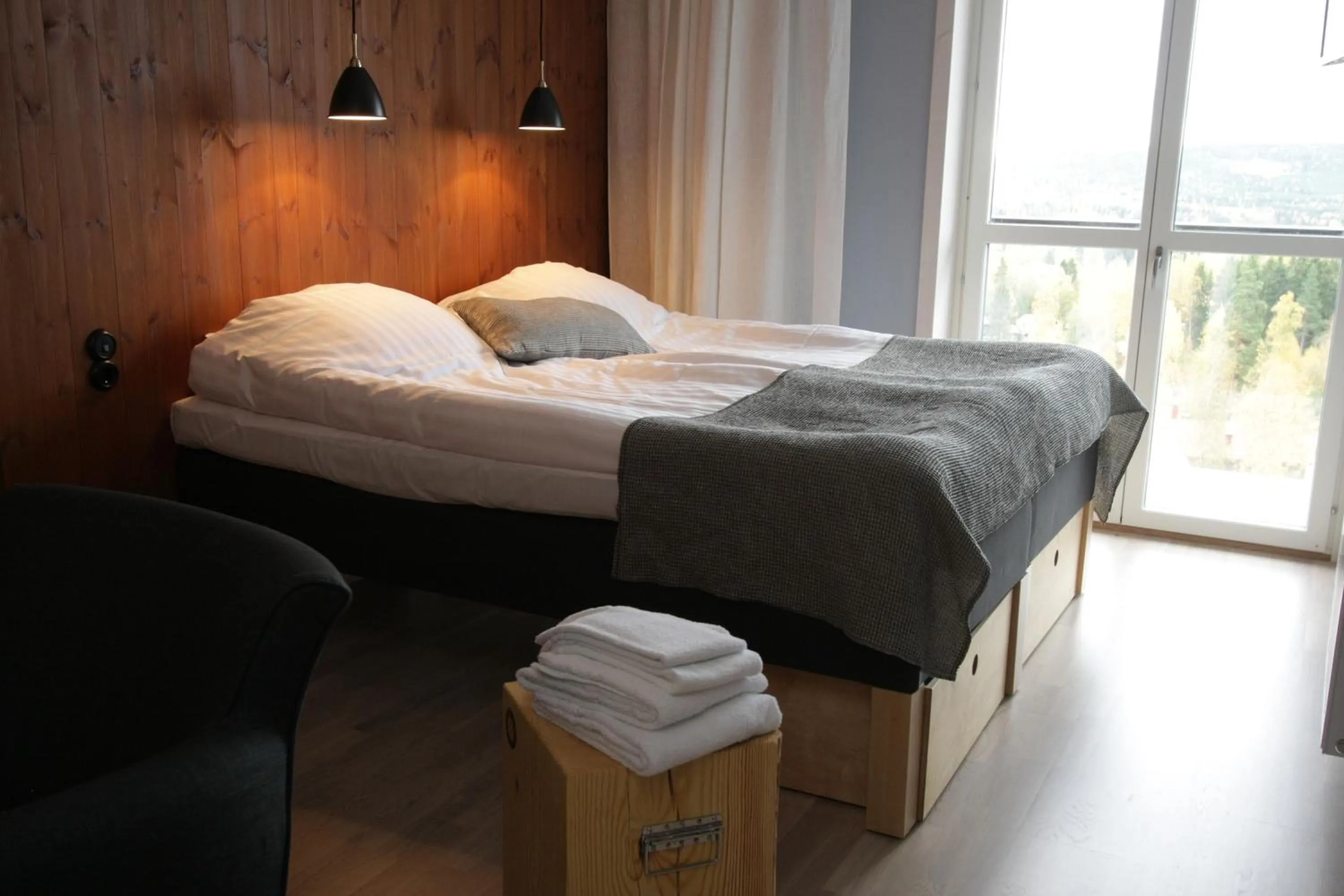Bed in Bergshotellet