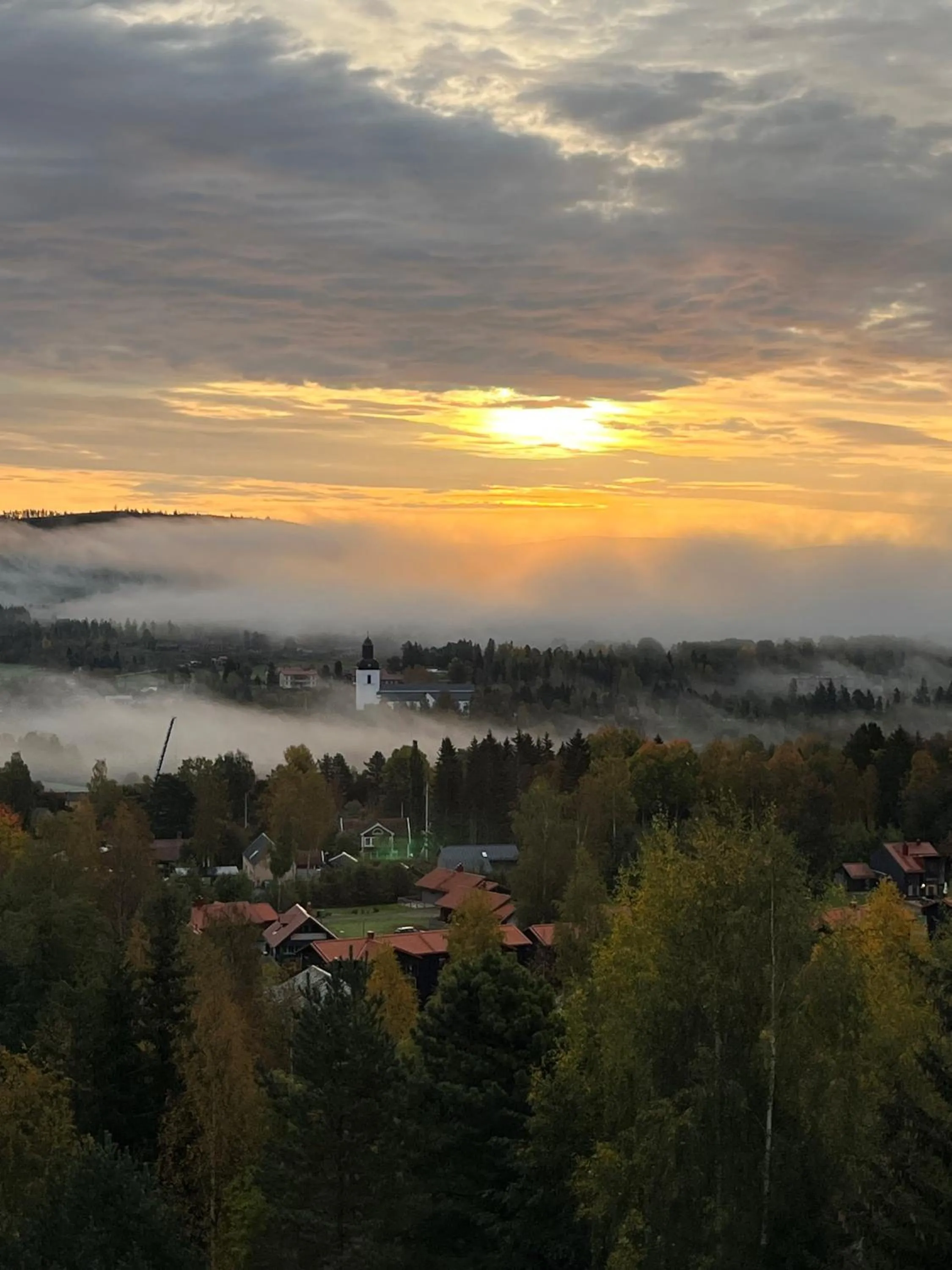 City view in Bergshotellet