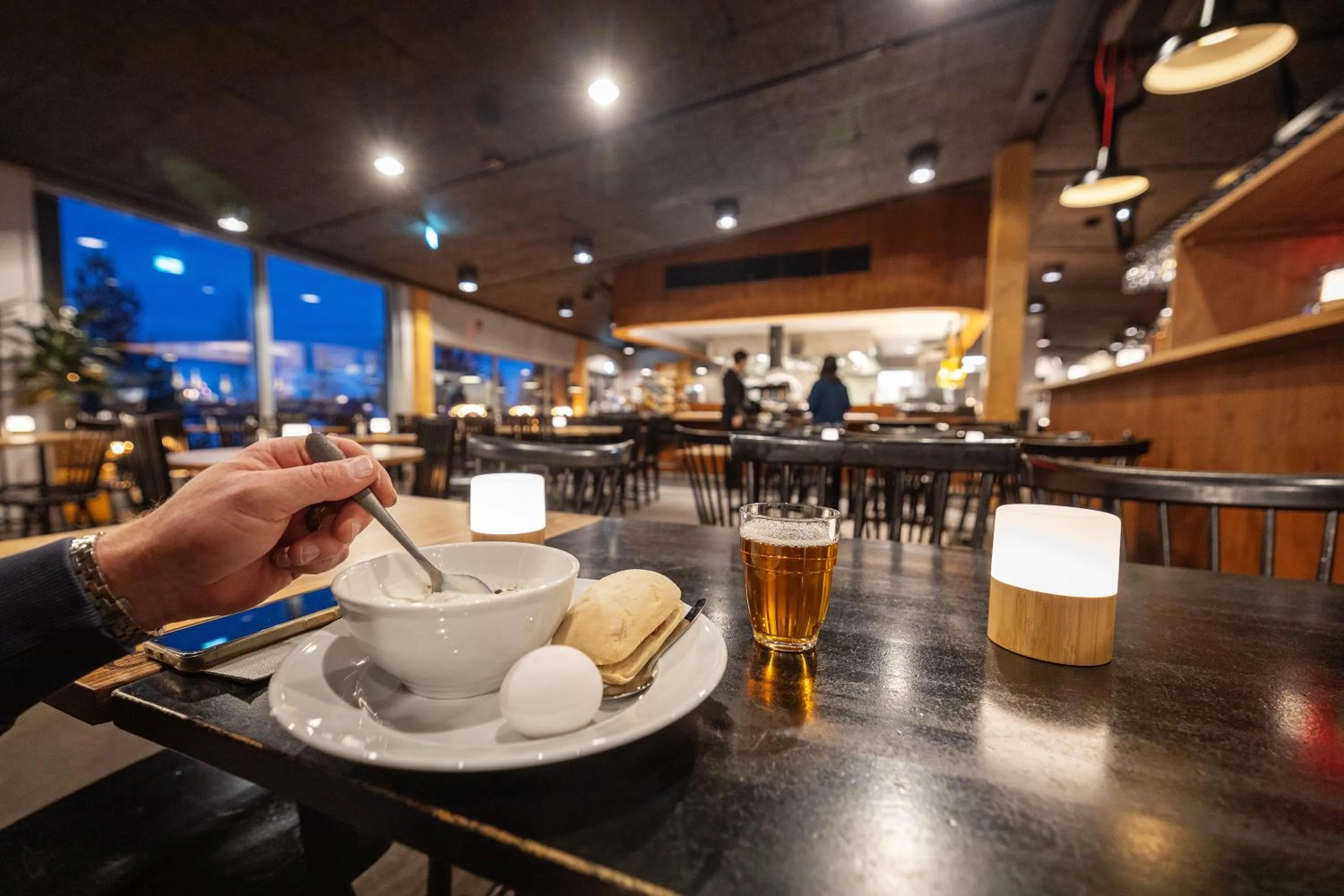 Breakfast in Bergshotellet