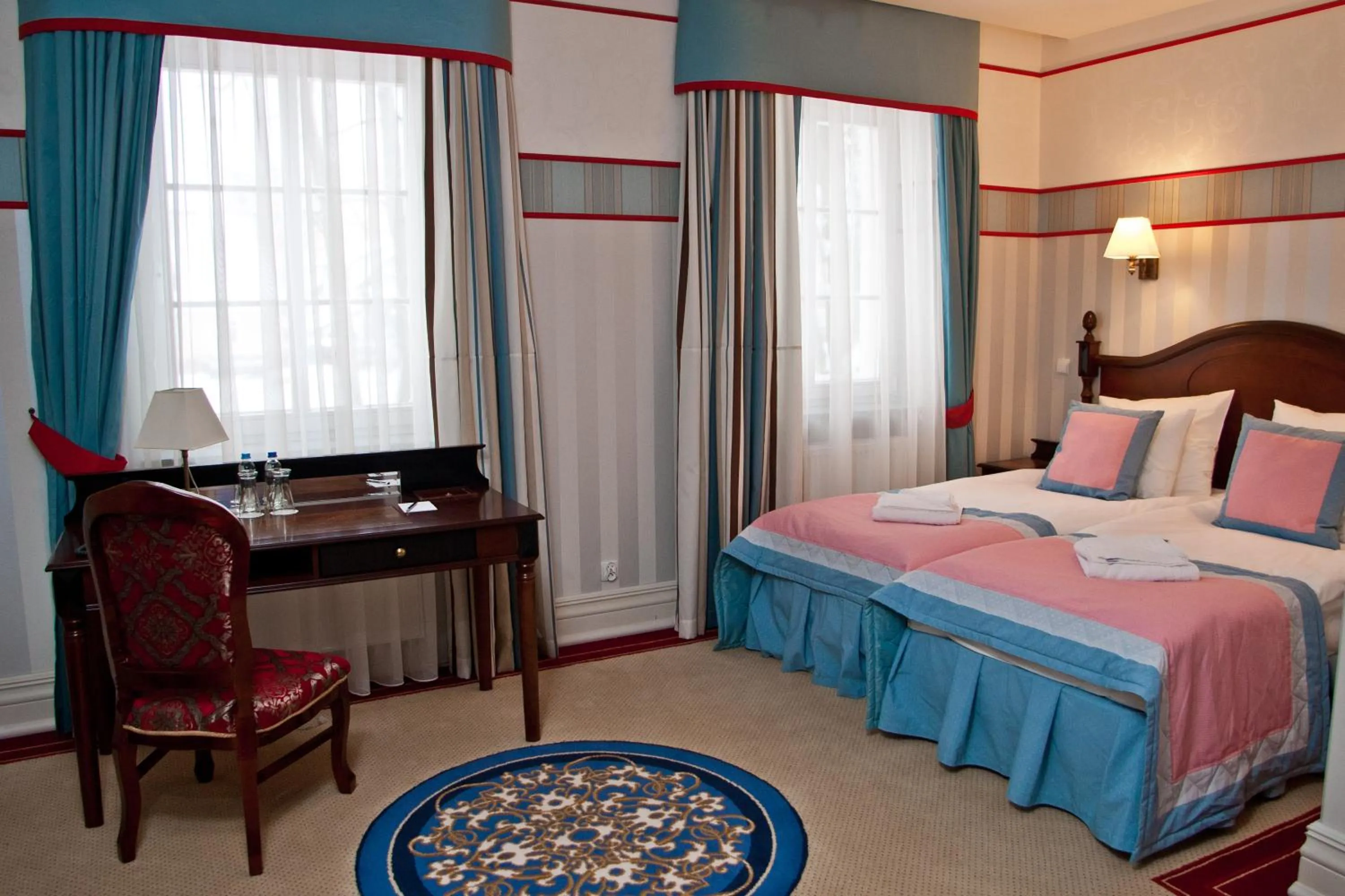 Bed in Hotel St. Bruno