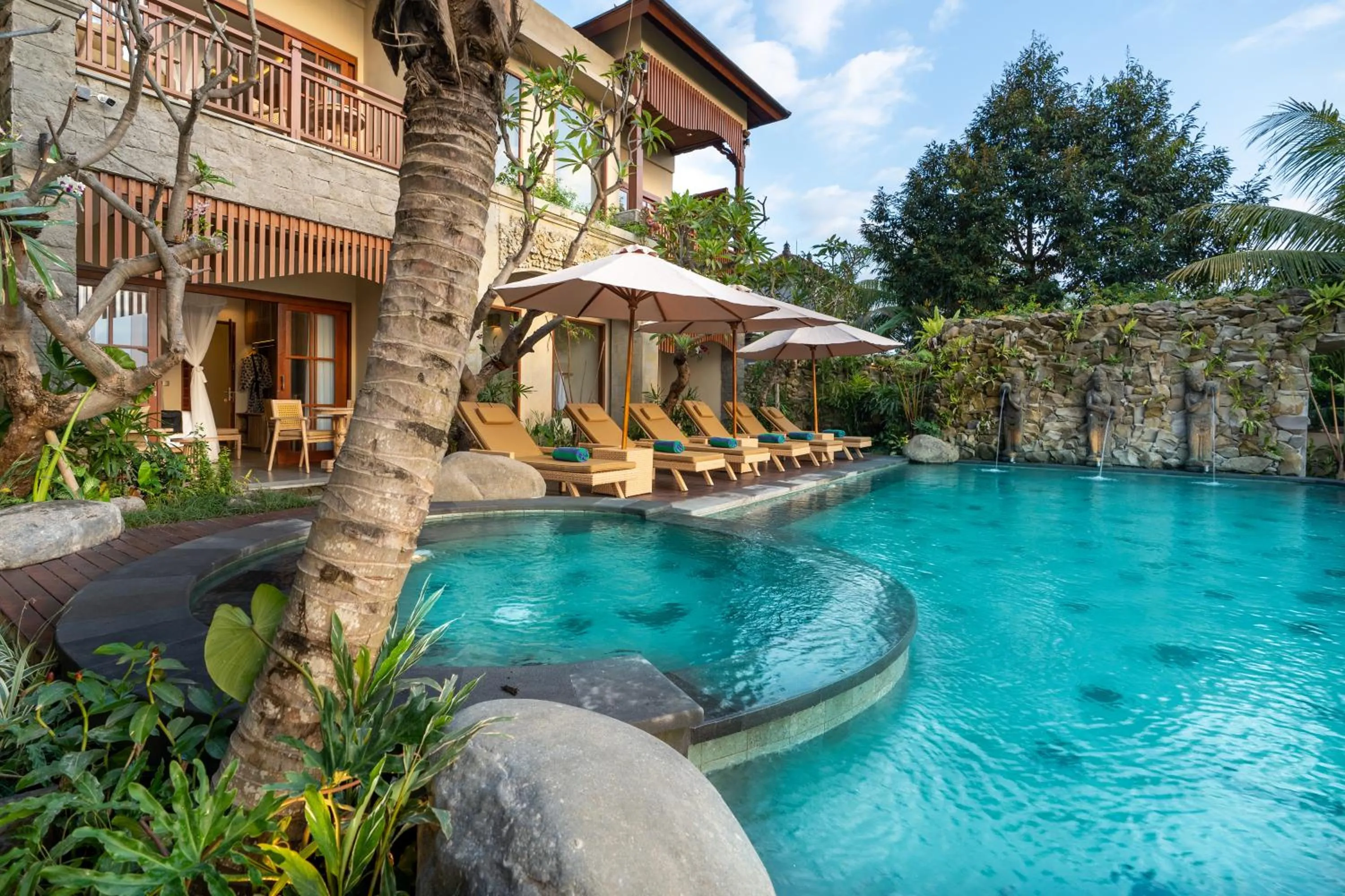 Swimming pool in Bliss Ubud Spa Resort