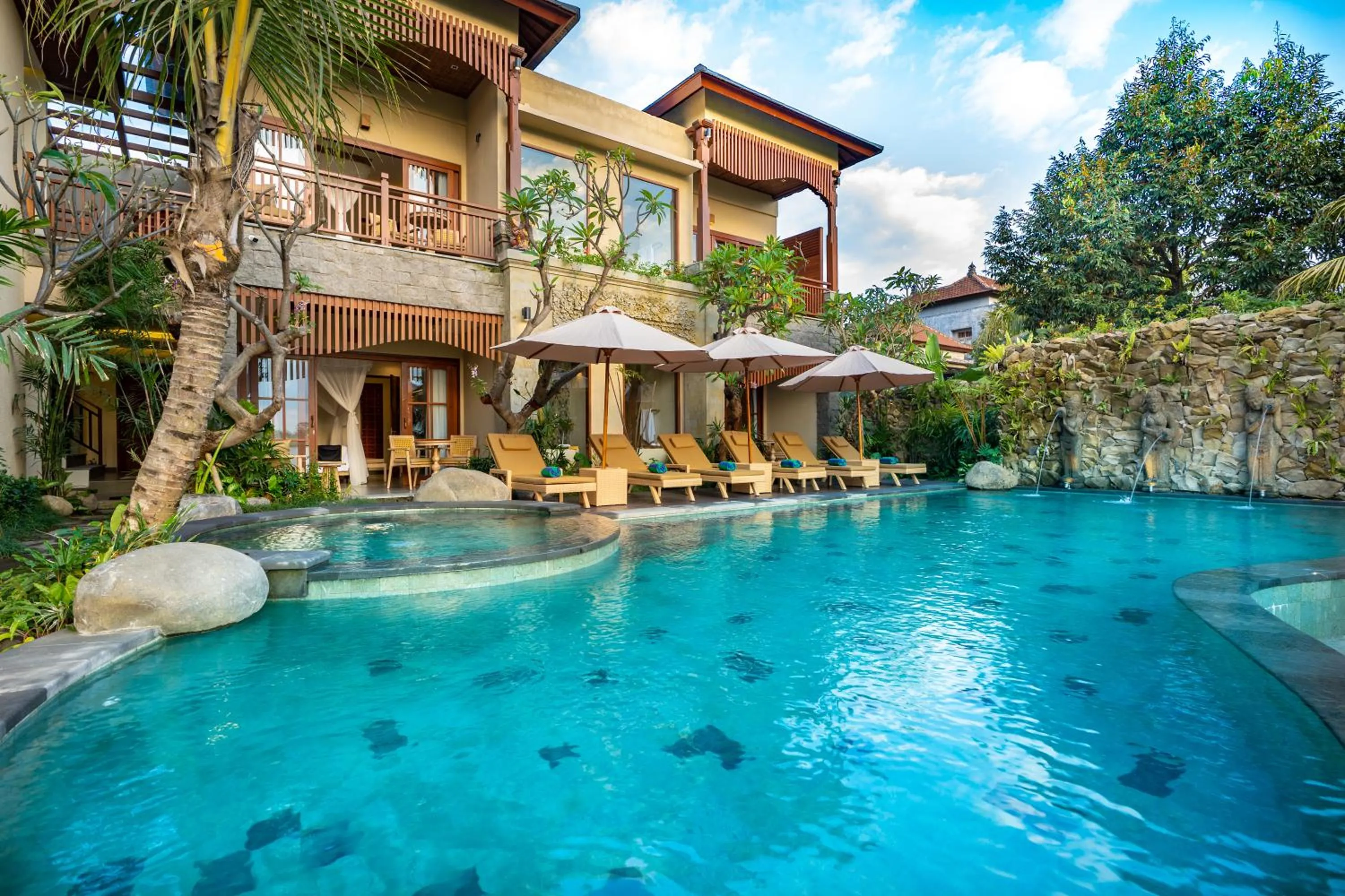 Swimming pool in Bliss Ubud Spa Resort