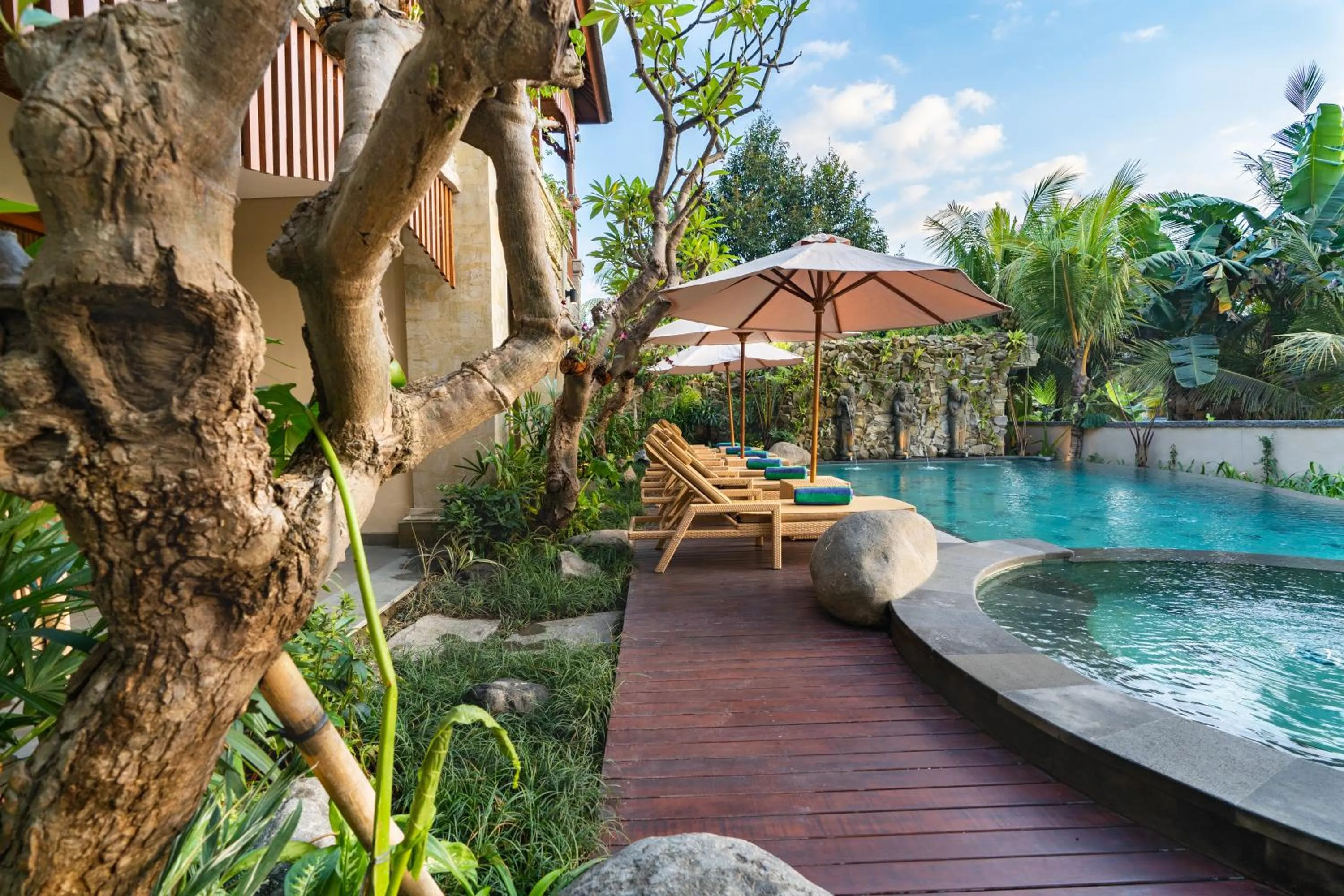 Property building in Bliss Ubud Spa Resort