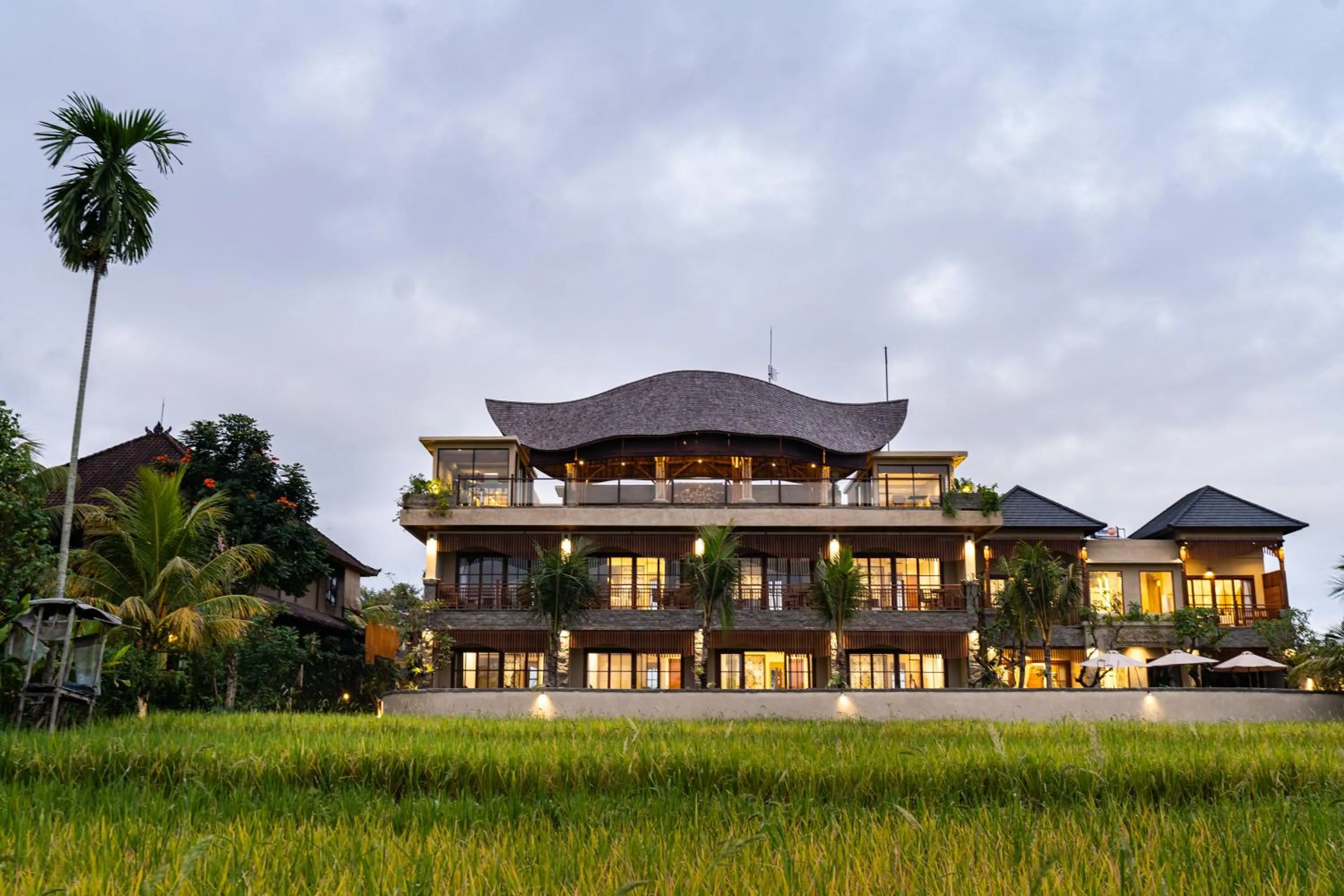 Property building in Bliss Ubud Spa Resort