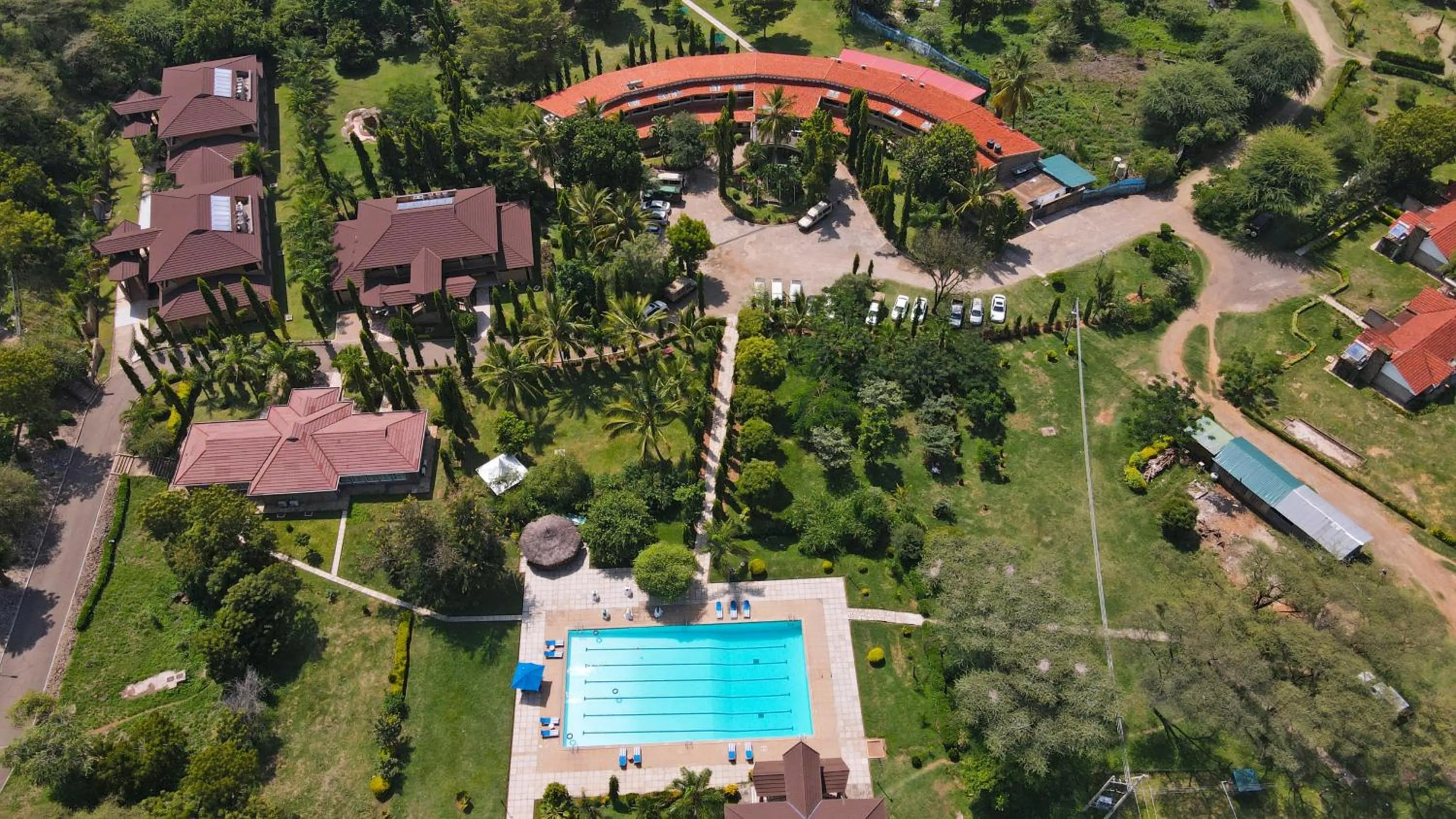 Property building in Lake Bogoria Spa Resort