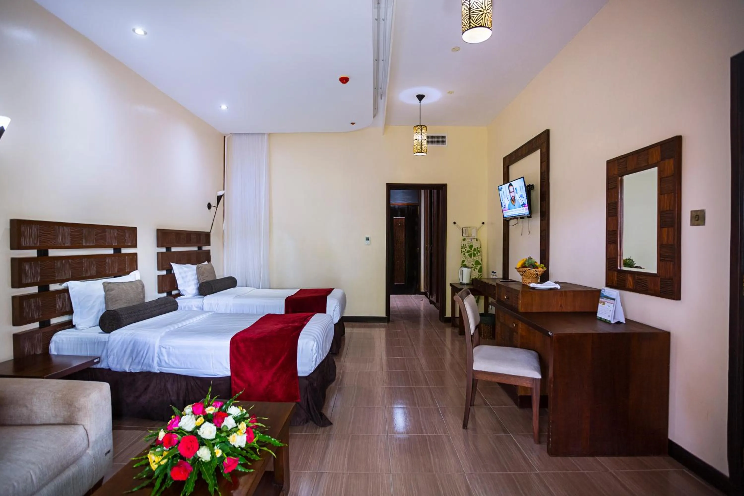 Living room, Bed in Lake Bogoria Spa Resort