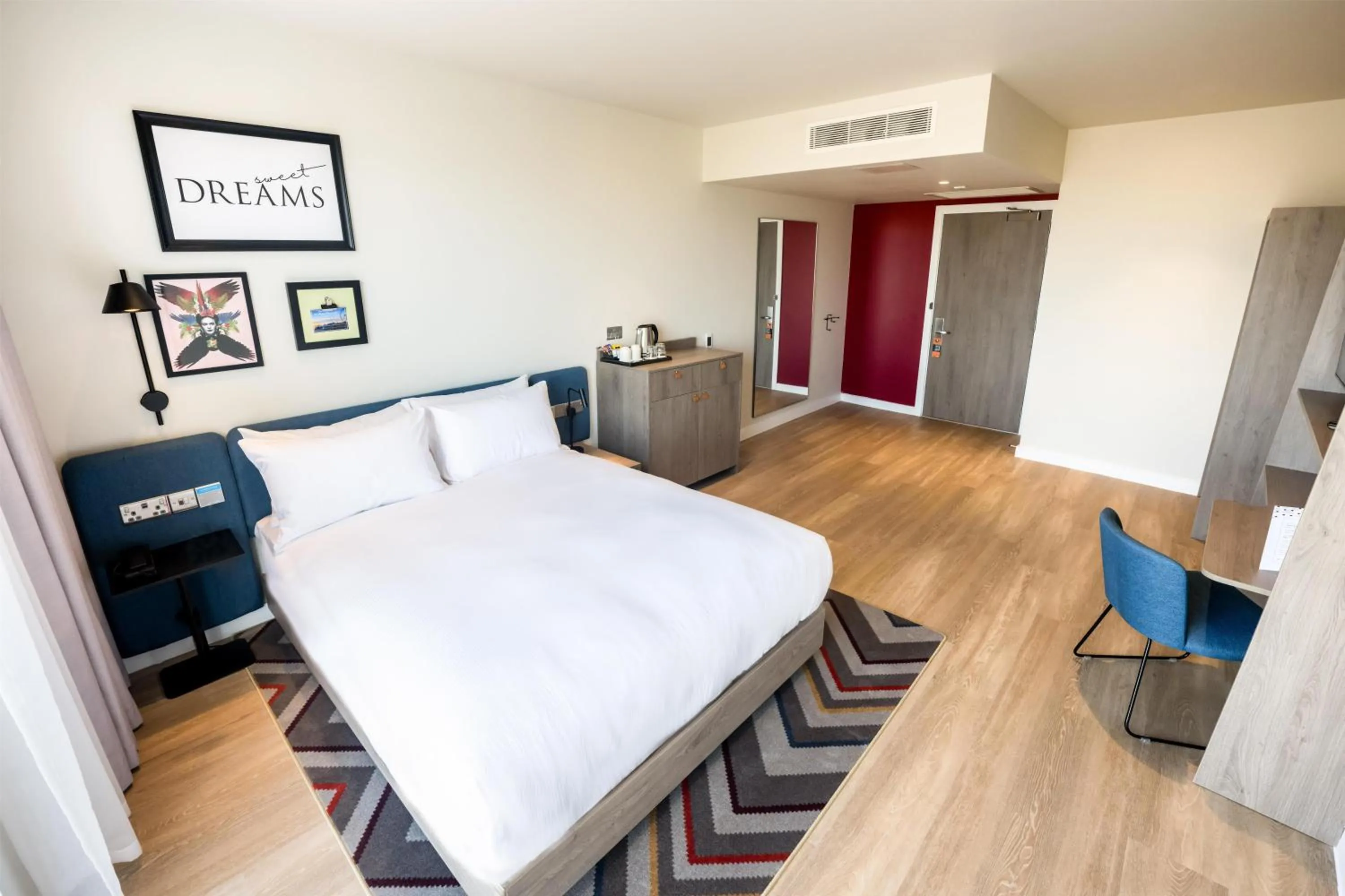 Bedroom, Bed in Hampton By Hilton Blackpool