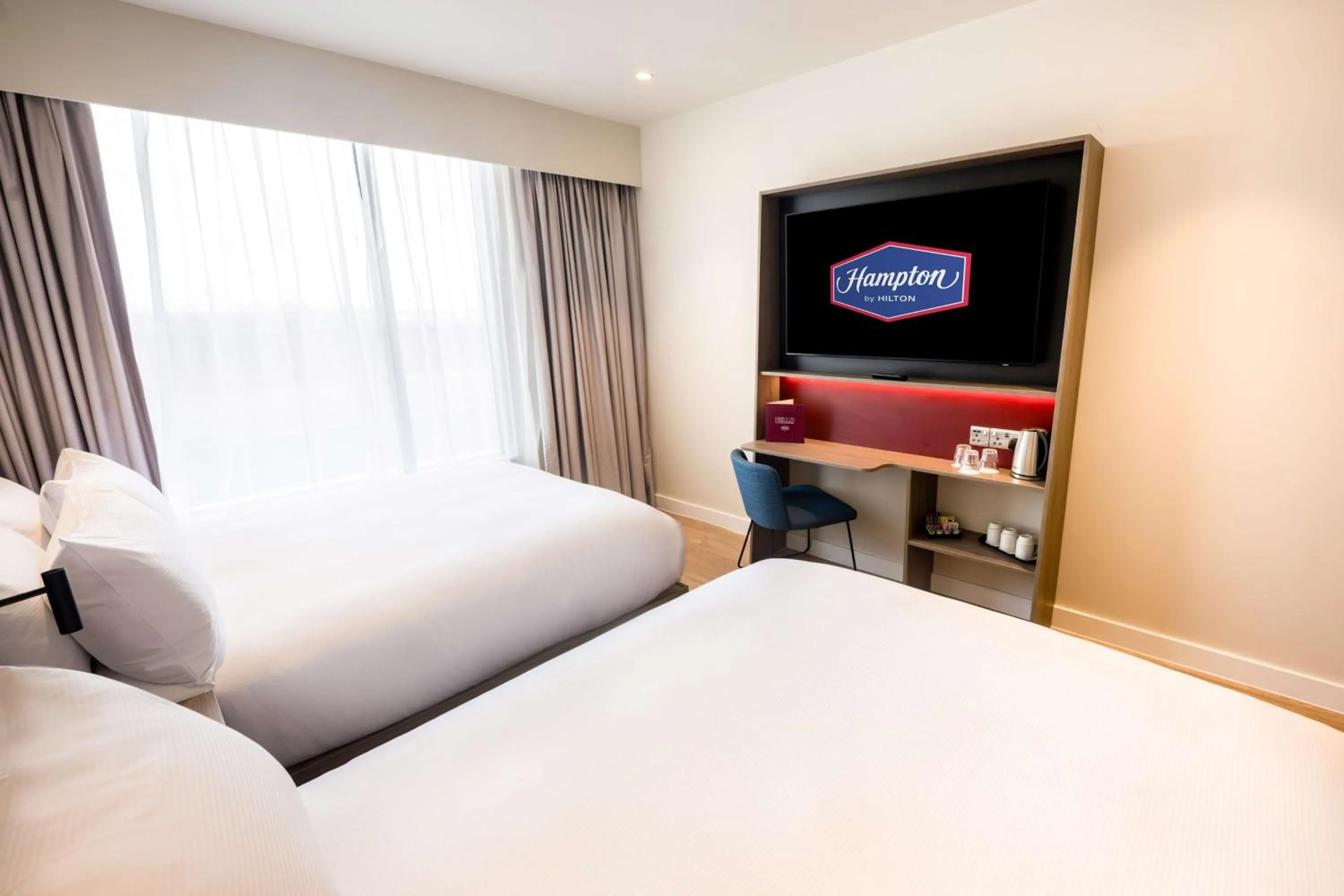Bedroom, Bed in Hampton By Hilton Blackpool