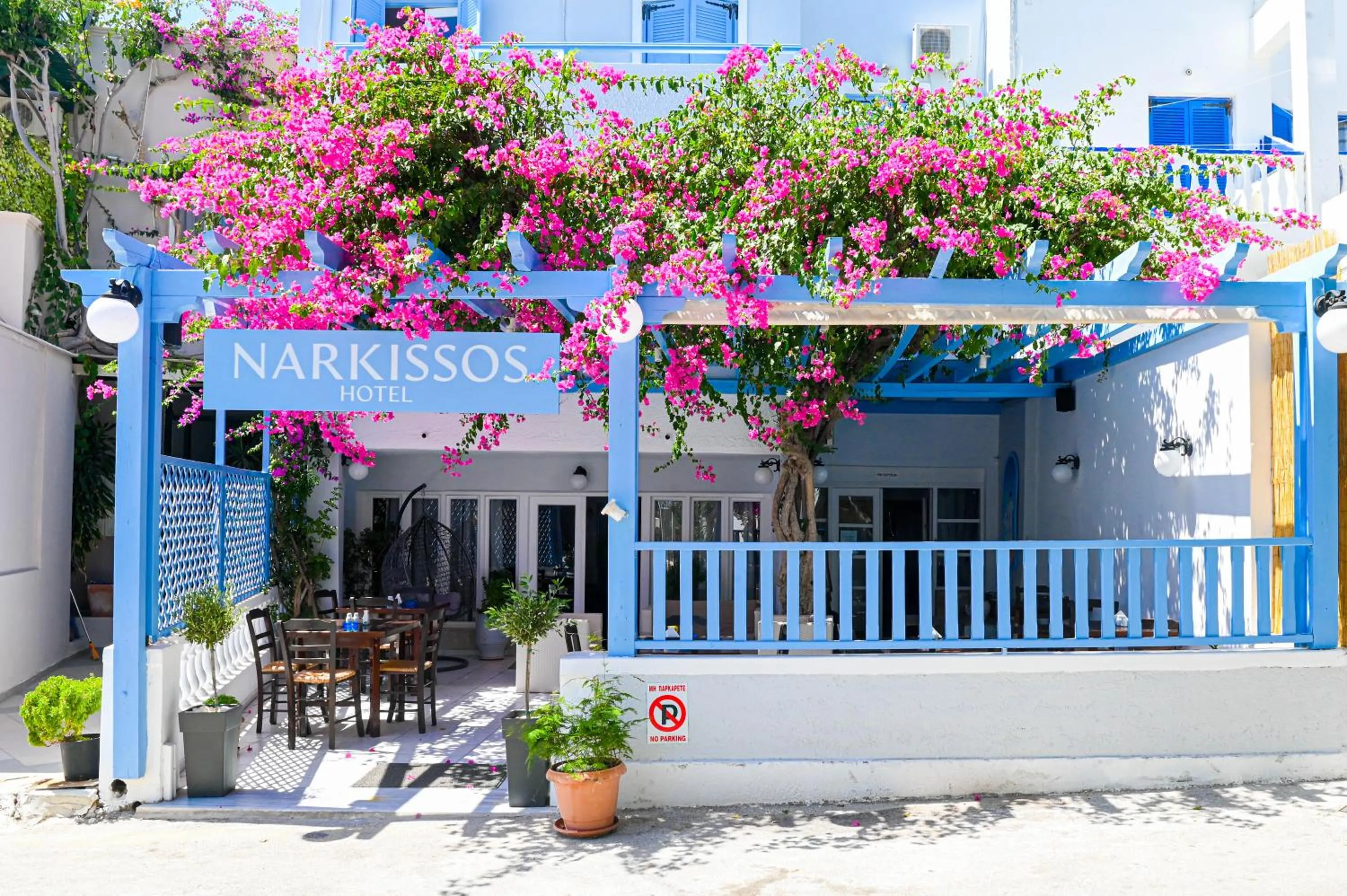 Property building in Narkissos Hotel