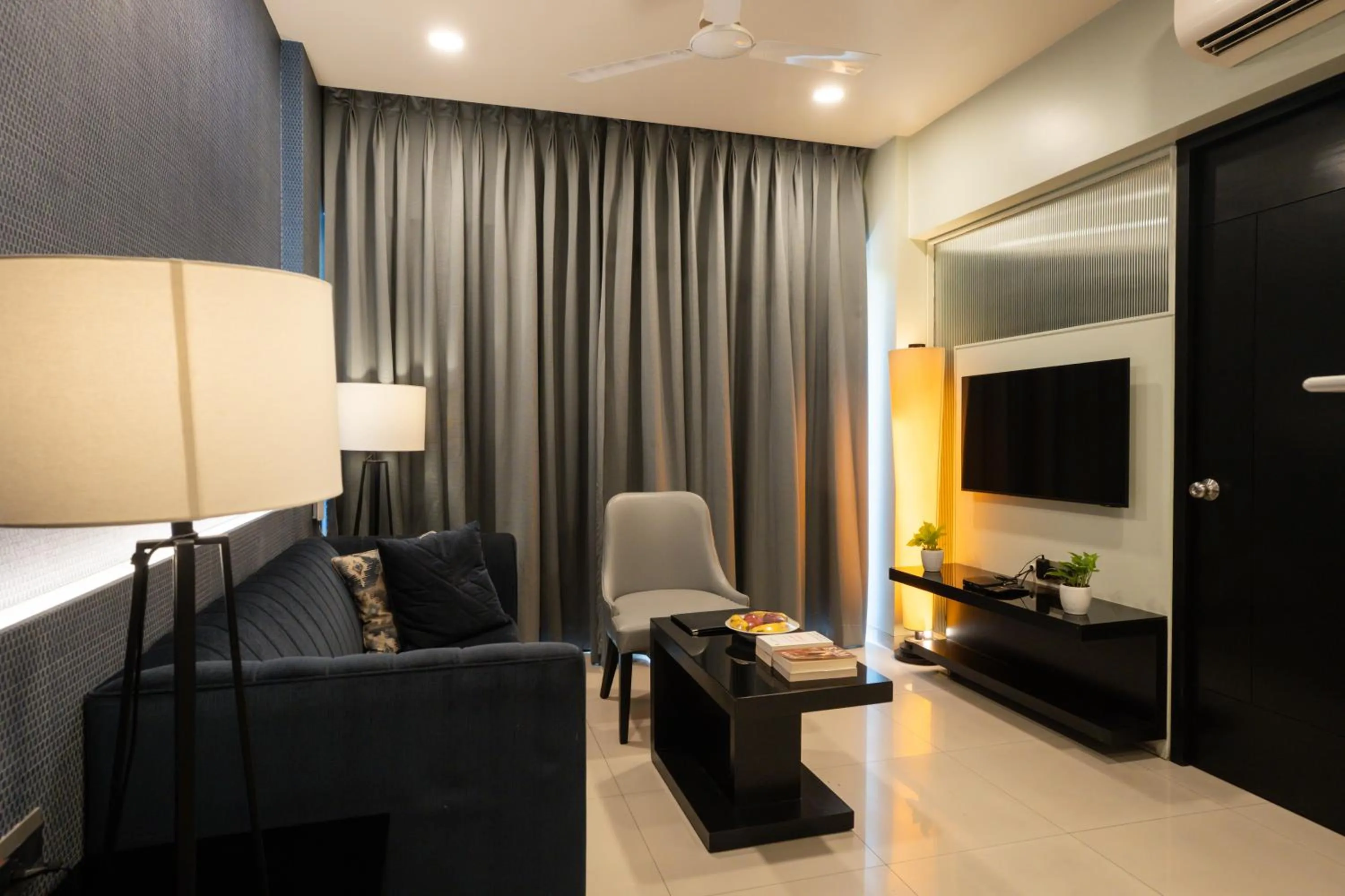 Living room in AR Suites Fontana Bay - Kalyani Nagar