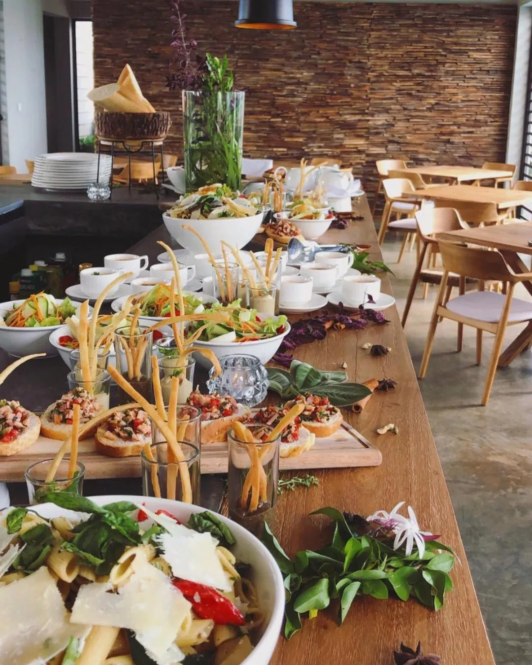 Restaurant/places to eat in Hotel Chalets Chamarel