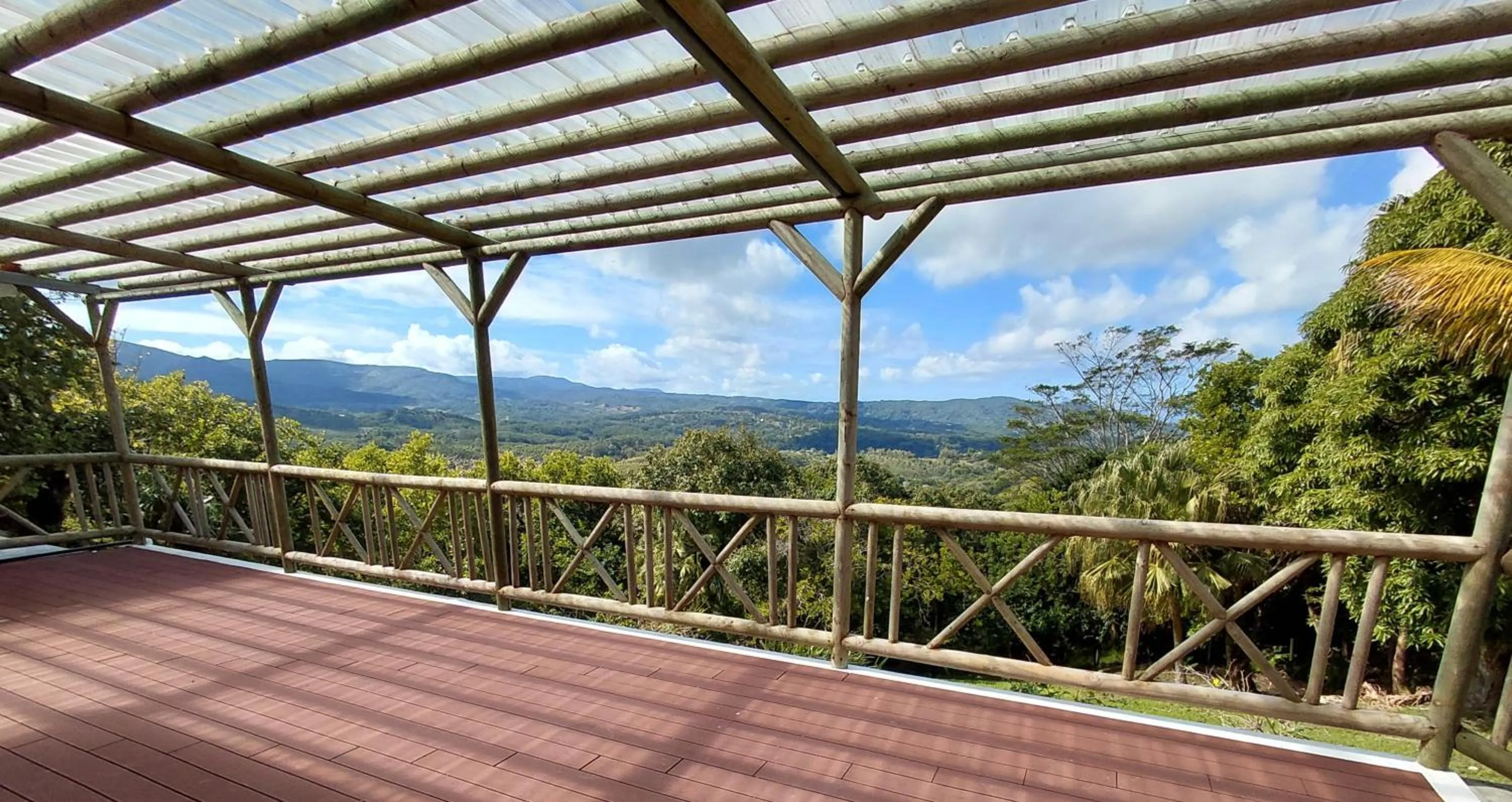 View (from property/room) in Hotel Chalets Chamarel