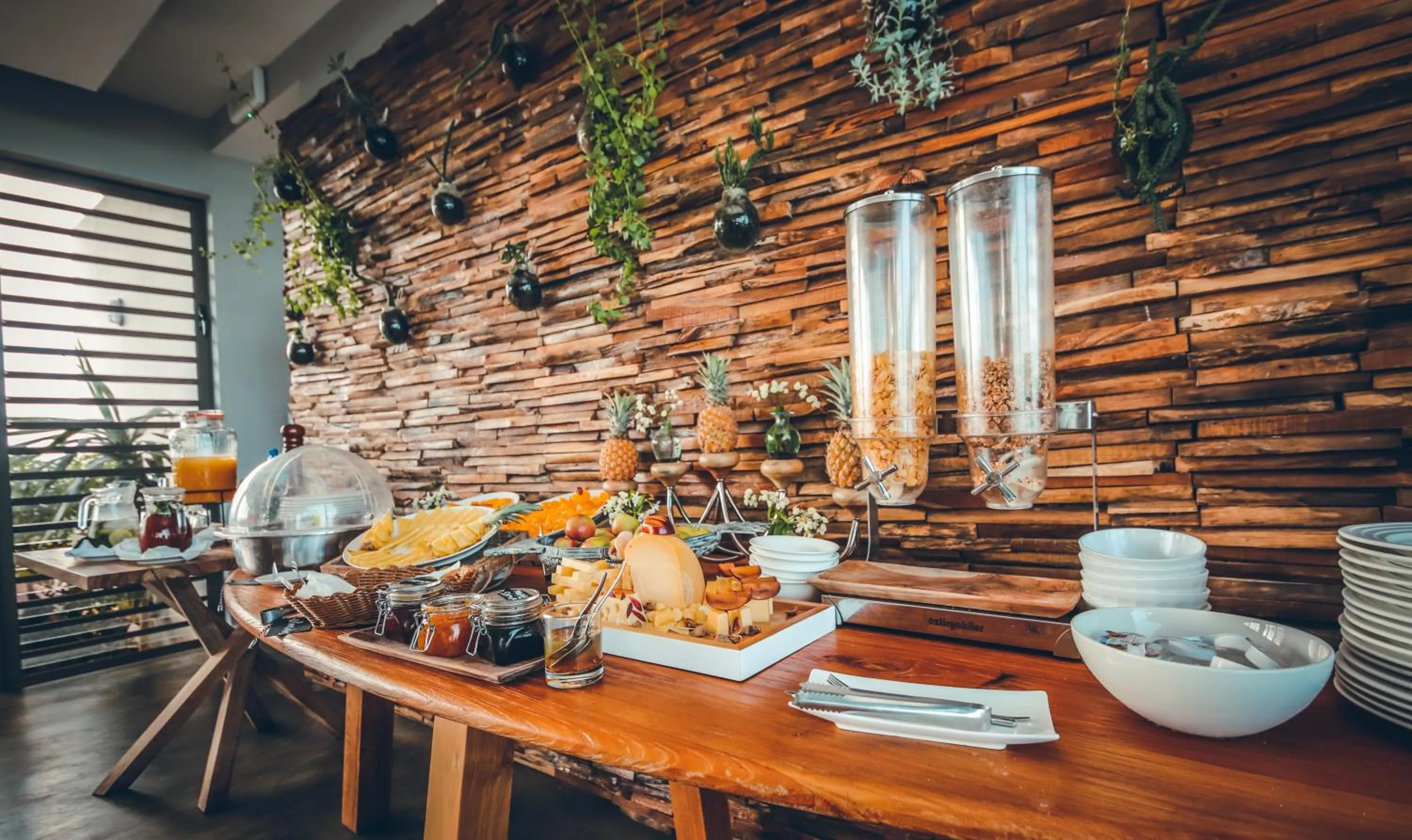 Restaurant/places to eat in Hotel Chalets Chamarel