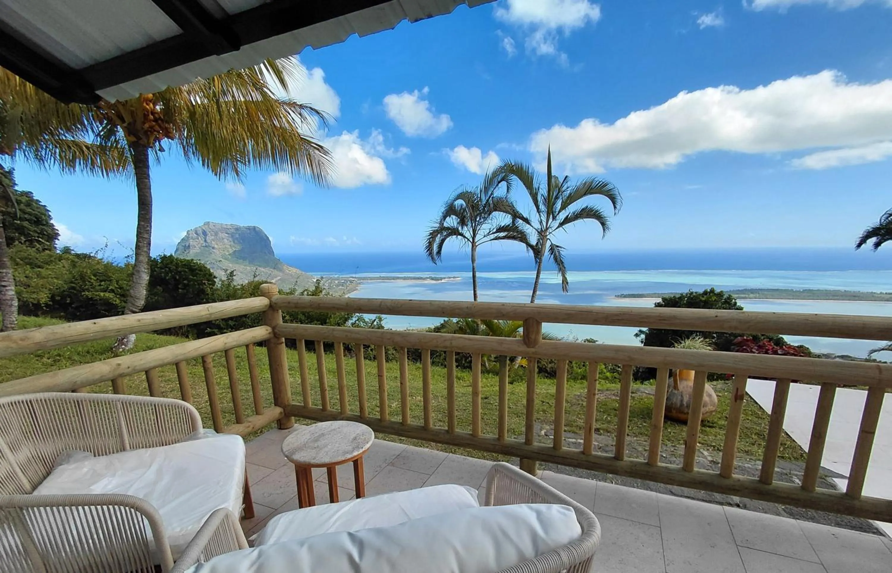 Natural landscape in Hotel Chalets Chamarel