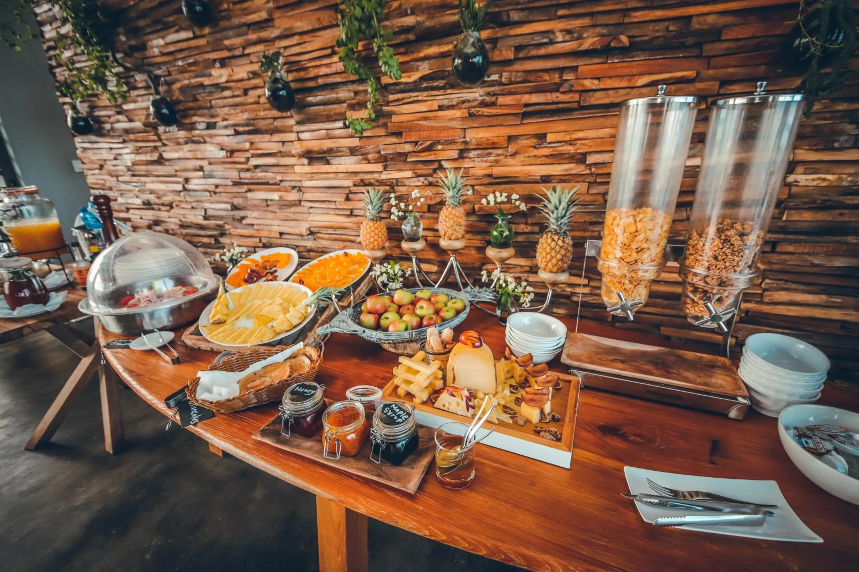 Restaurant/places to eat in Hotel Chalets Chamarel