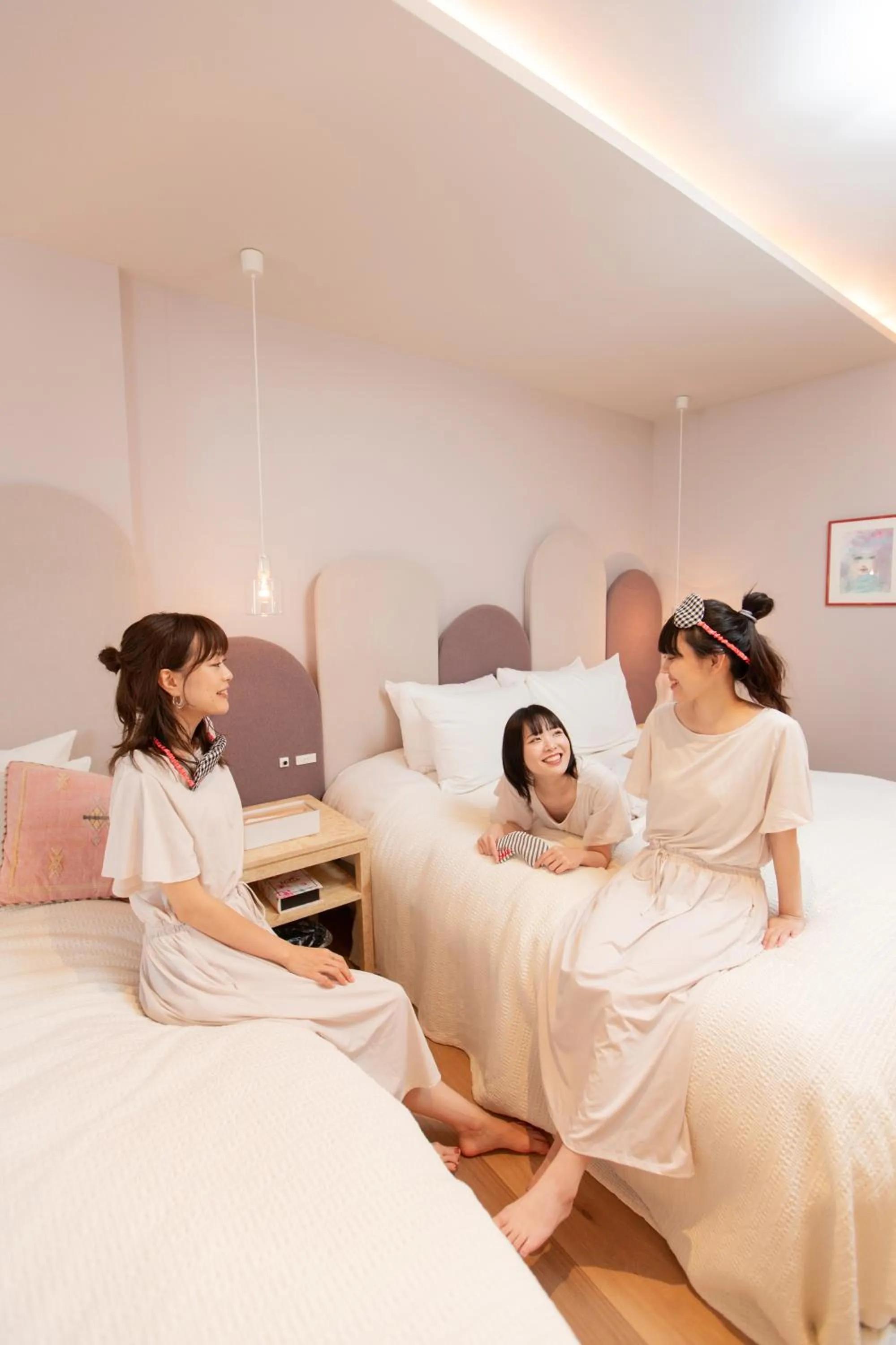 Bed in Hotel & Sweets Fukuoka ホテルアンドスイーツフクオカ -ADULT ONLY-