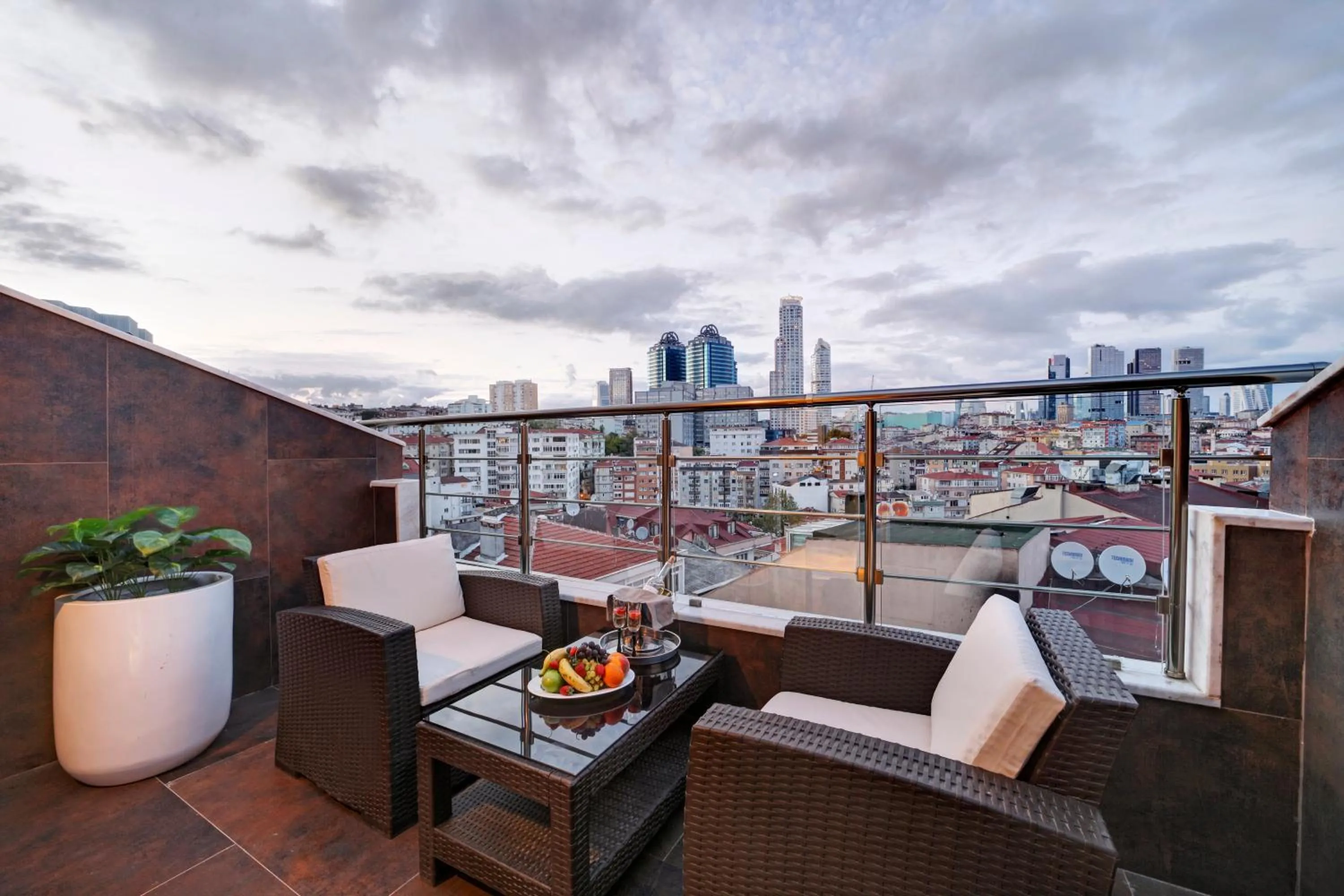 Balcony/Terrace in Concept Nisantasi Hotels & Spa