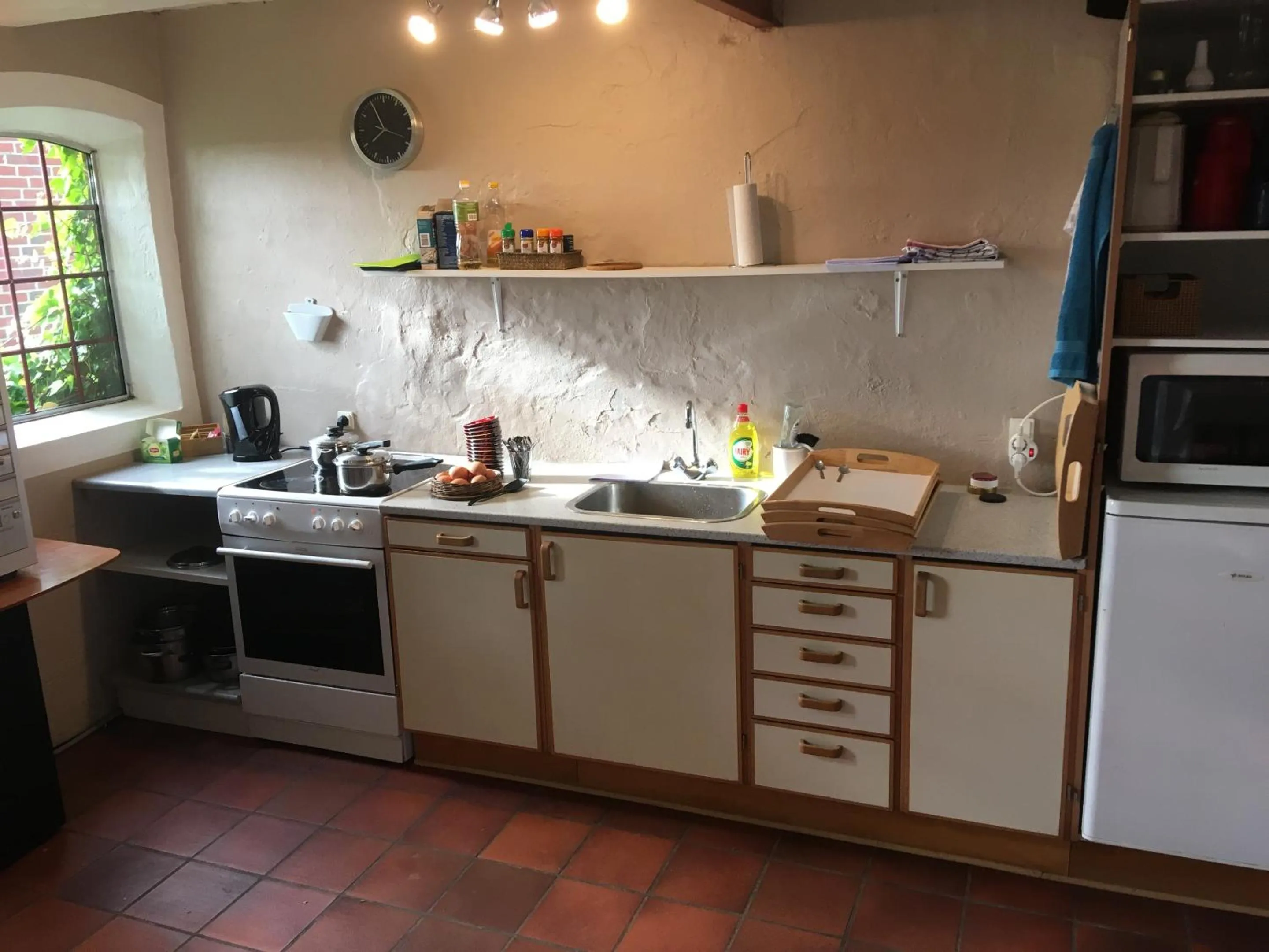Kitchen or kitchenette in Bed & Breakfast Tistrup