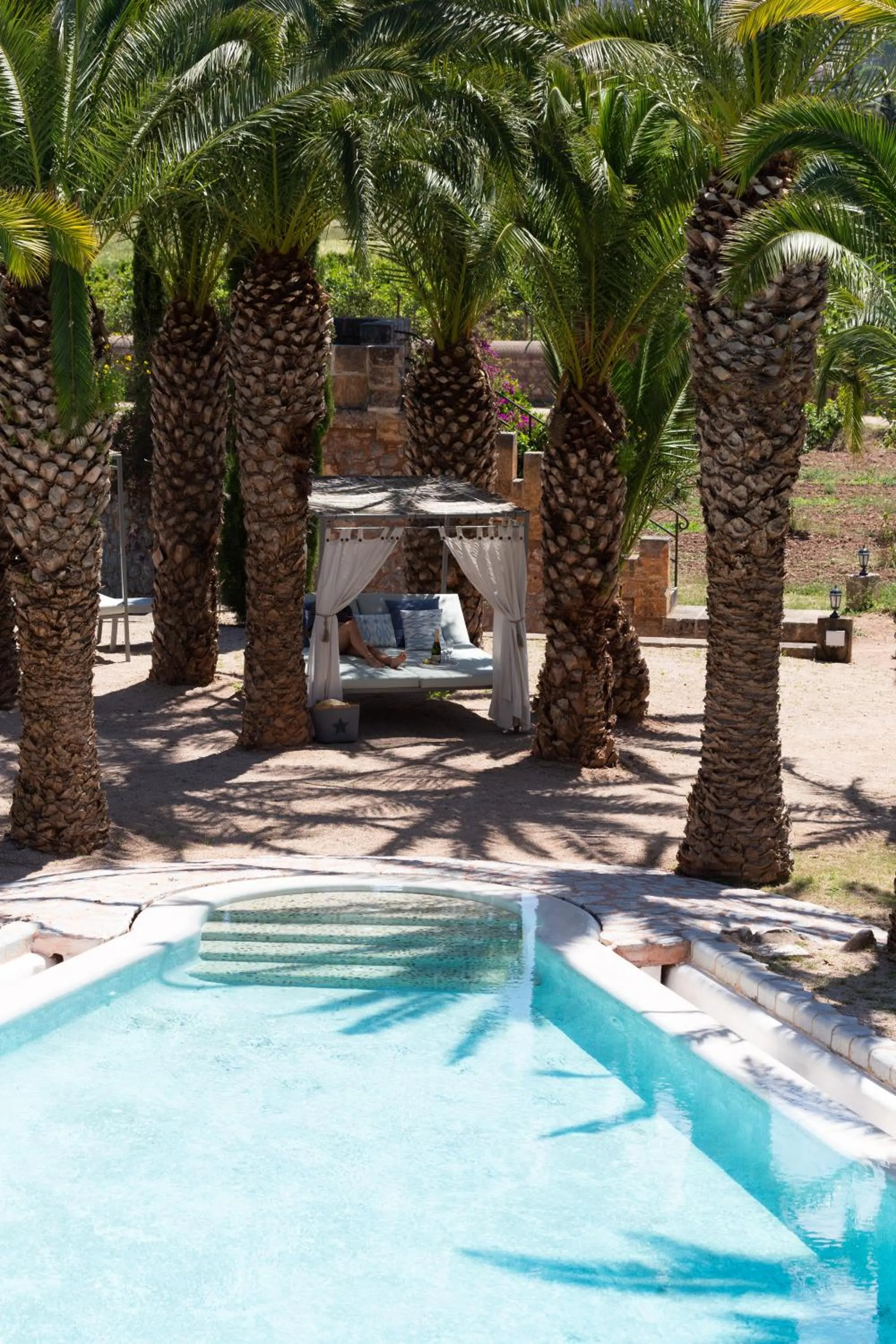 Swimming pool in Hotel Finca Ca N'ai - Adults Only