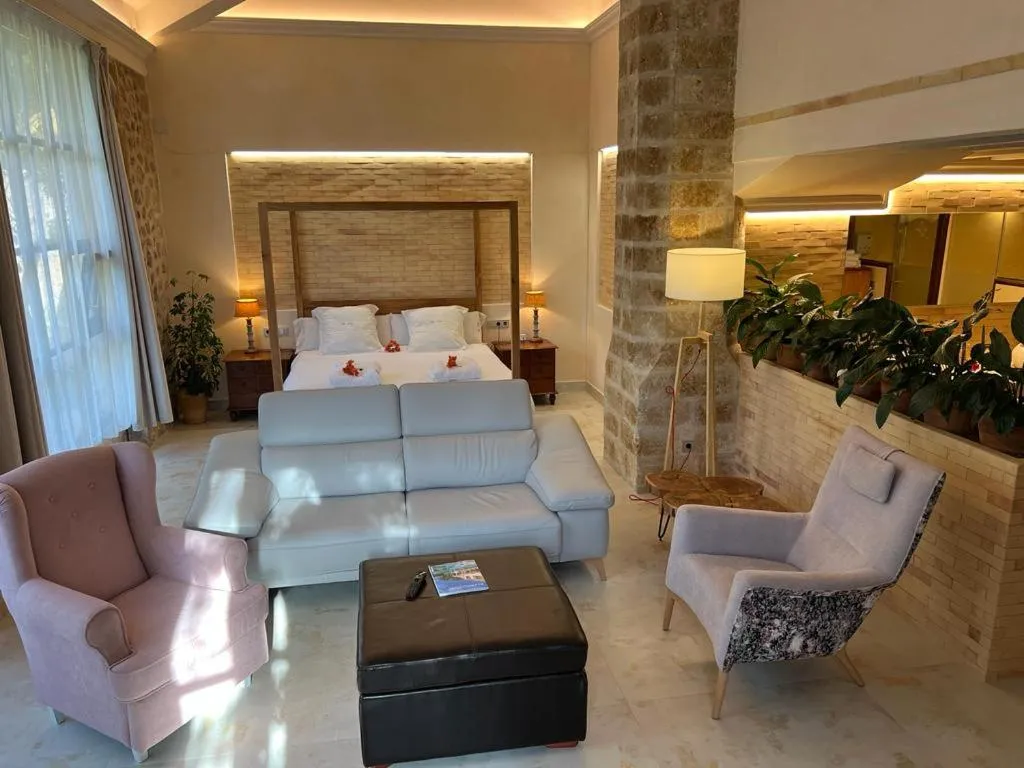 Bed in Hotel Finca Ca N'ai - Adults Only