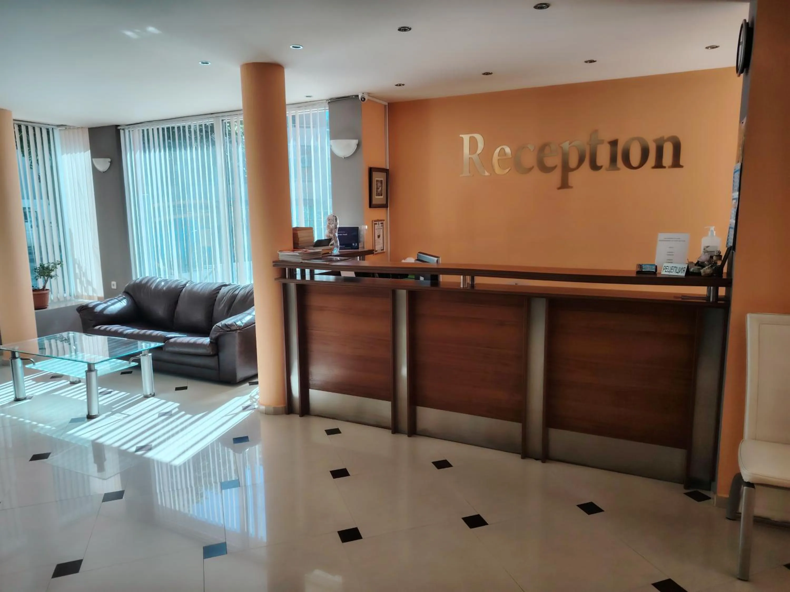 Lobby or reception in Sandor Hotel