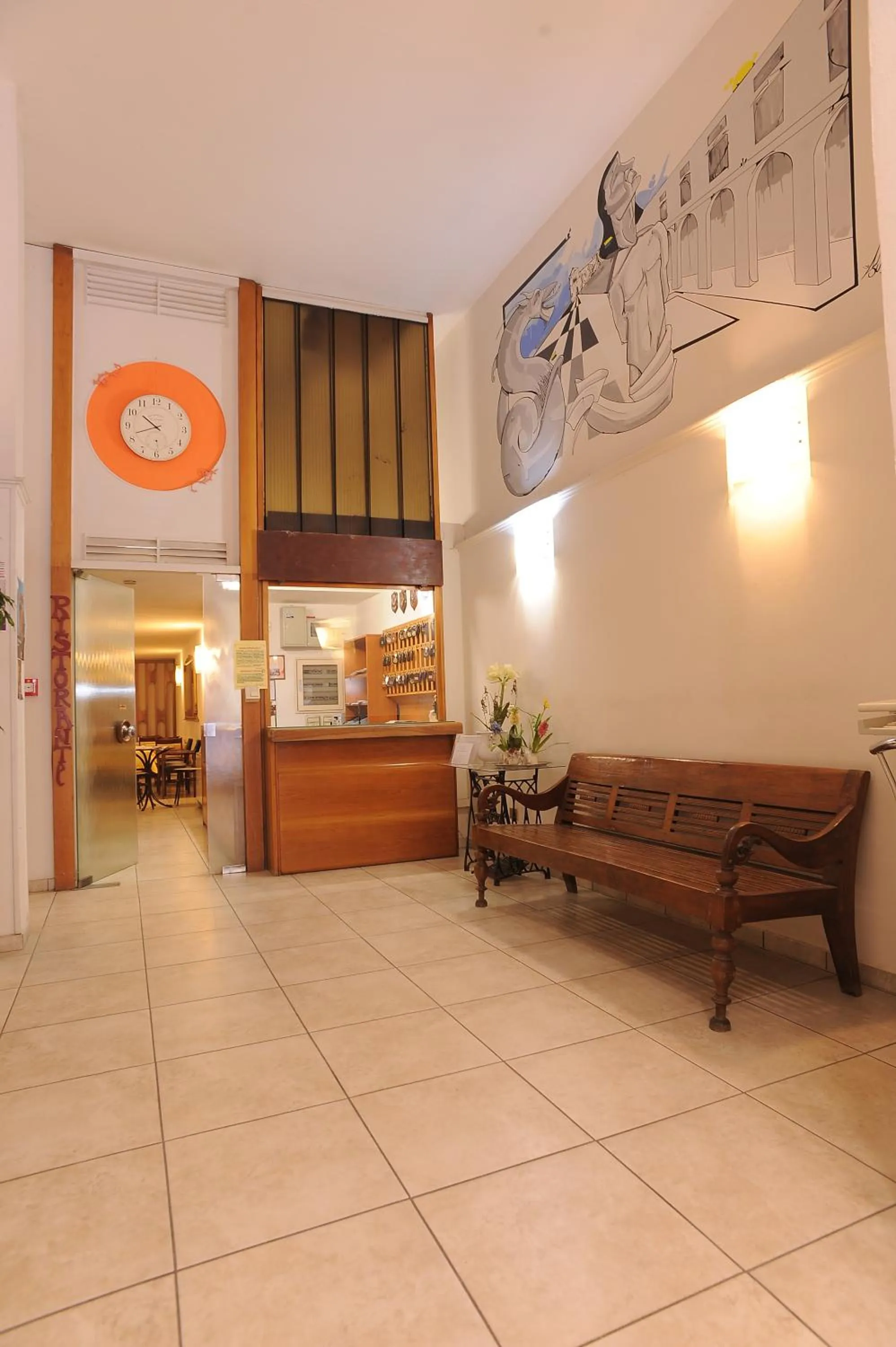 Lobby or reception in Hotel Cecco