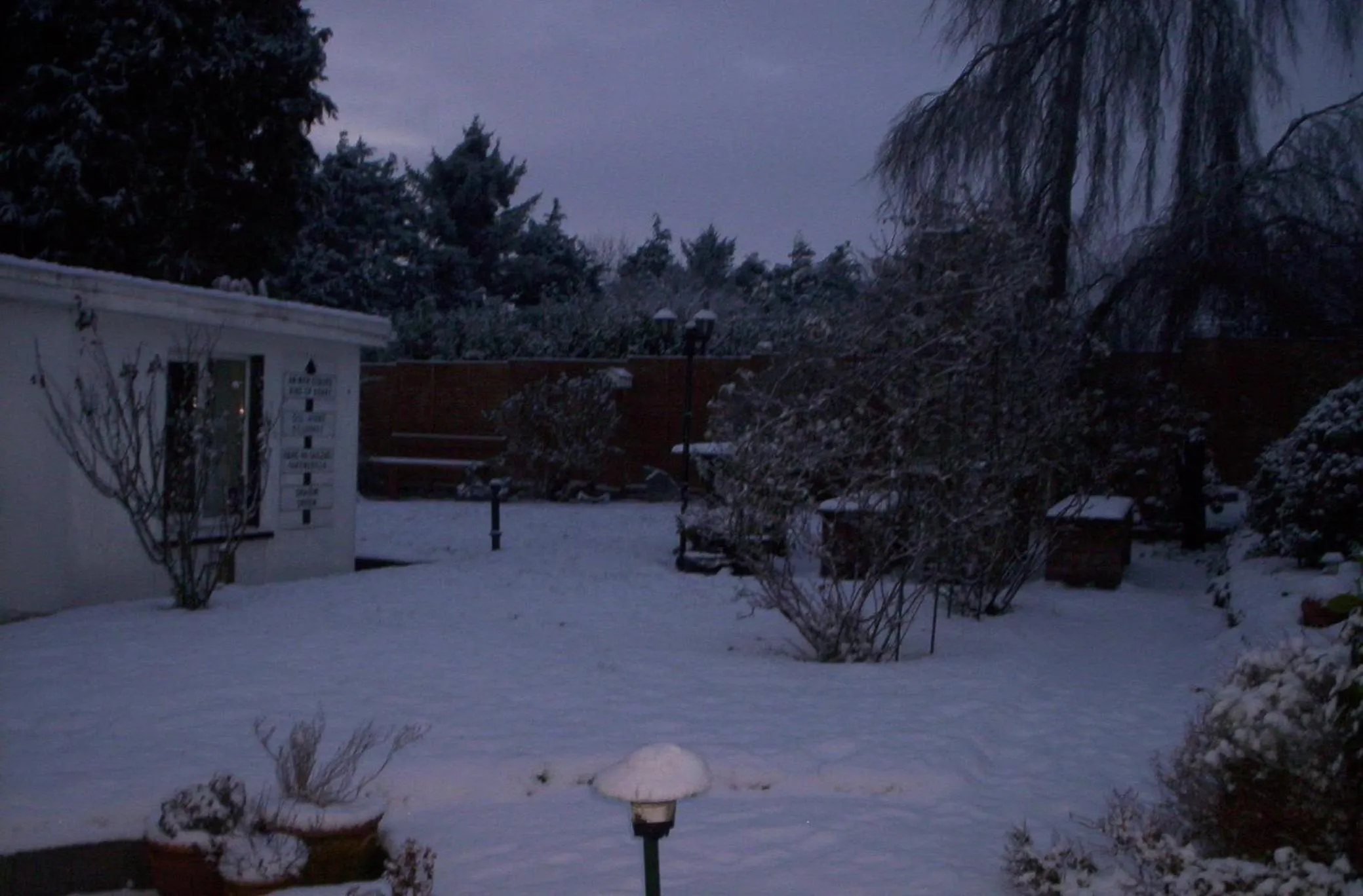 Winter in Castlemaine House B&B