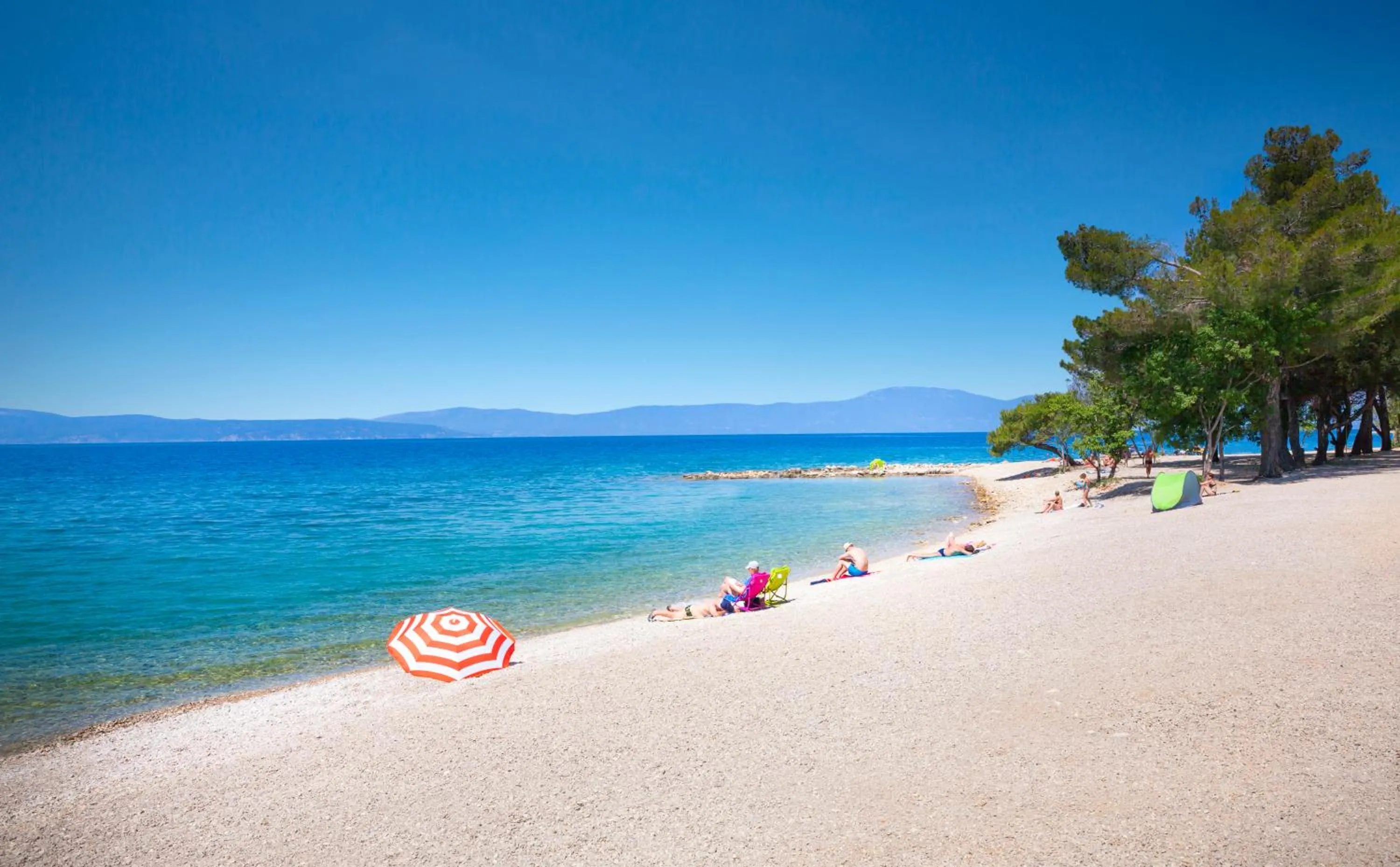 Beach in Aminess Younique Gaia Green Villas