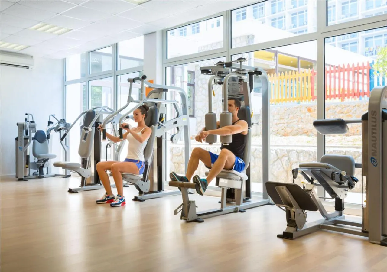 Fitness centre/facilities in Aminess Younique Gaia Green Villas