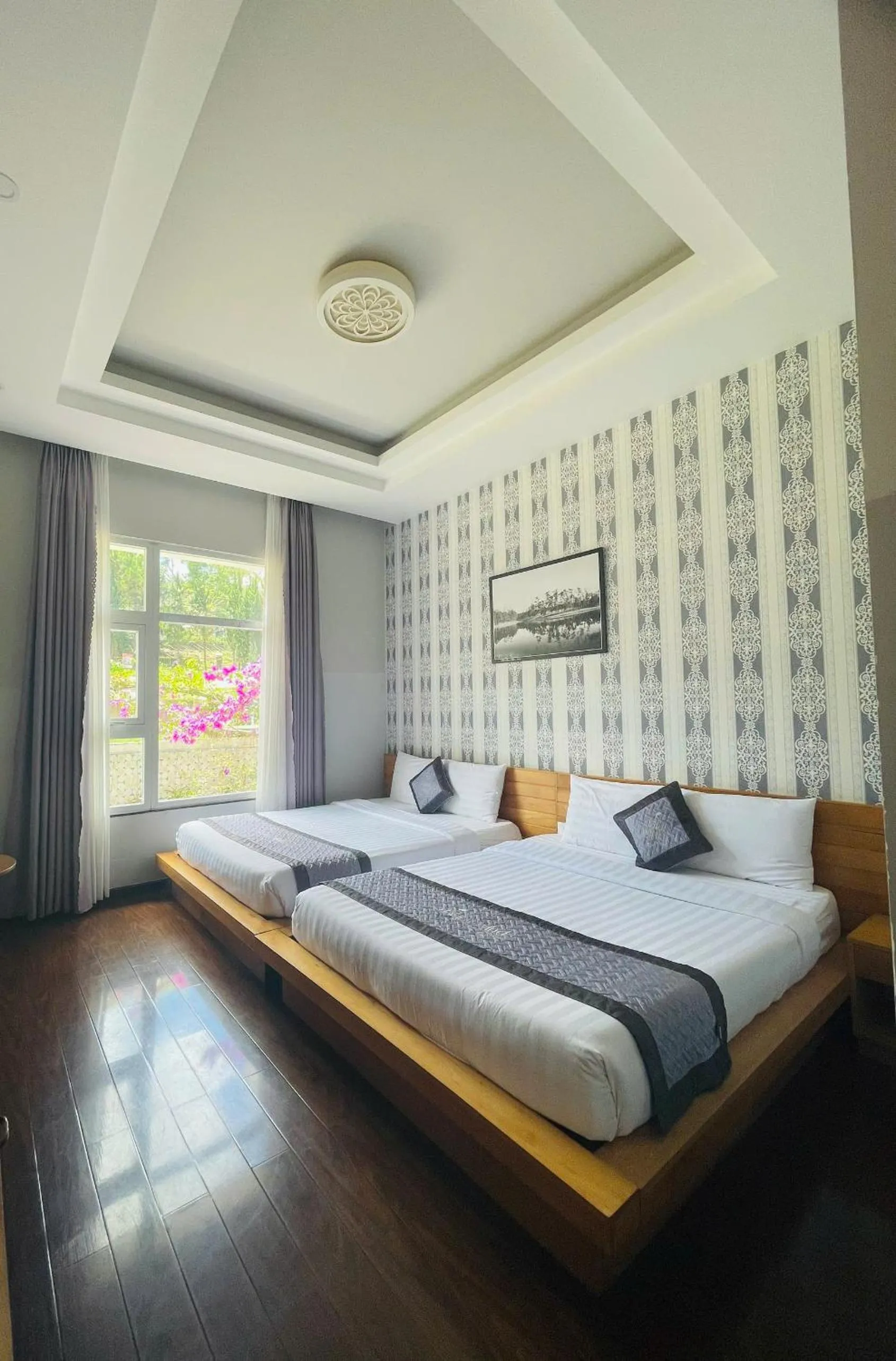 Bed in Dalat Wind Hotel