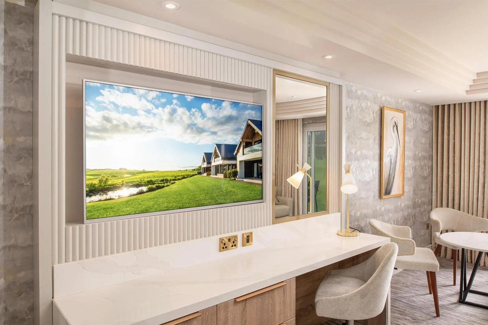 TV and multimedia in Lochside House Hotel & Spa