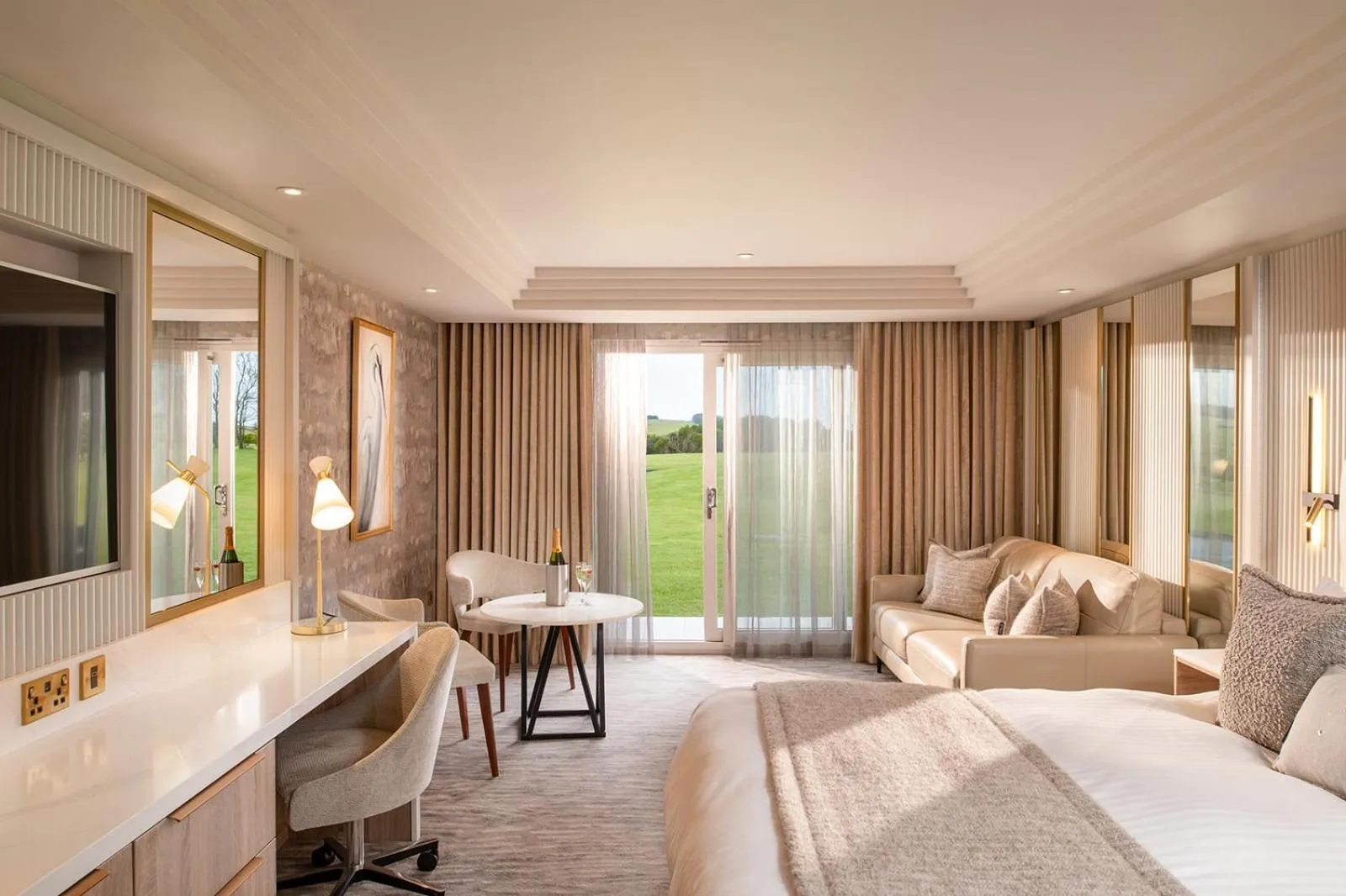 Bedroom in Lochside House Hotel & Spa