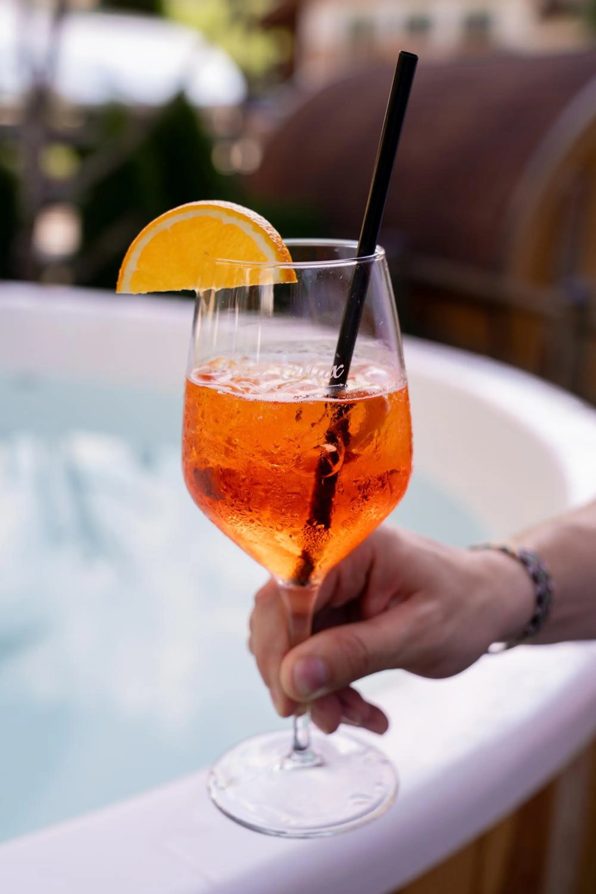 Hot Tub in Negritella Sweet Hotel