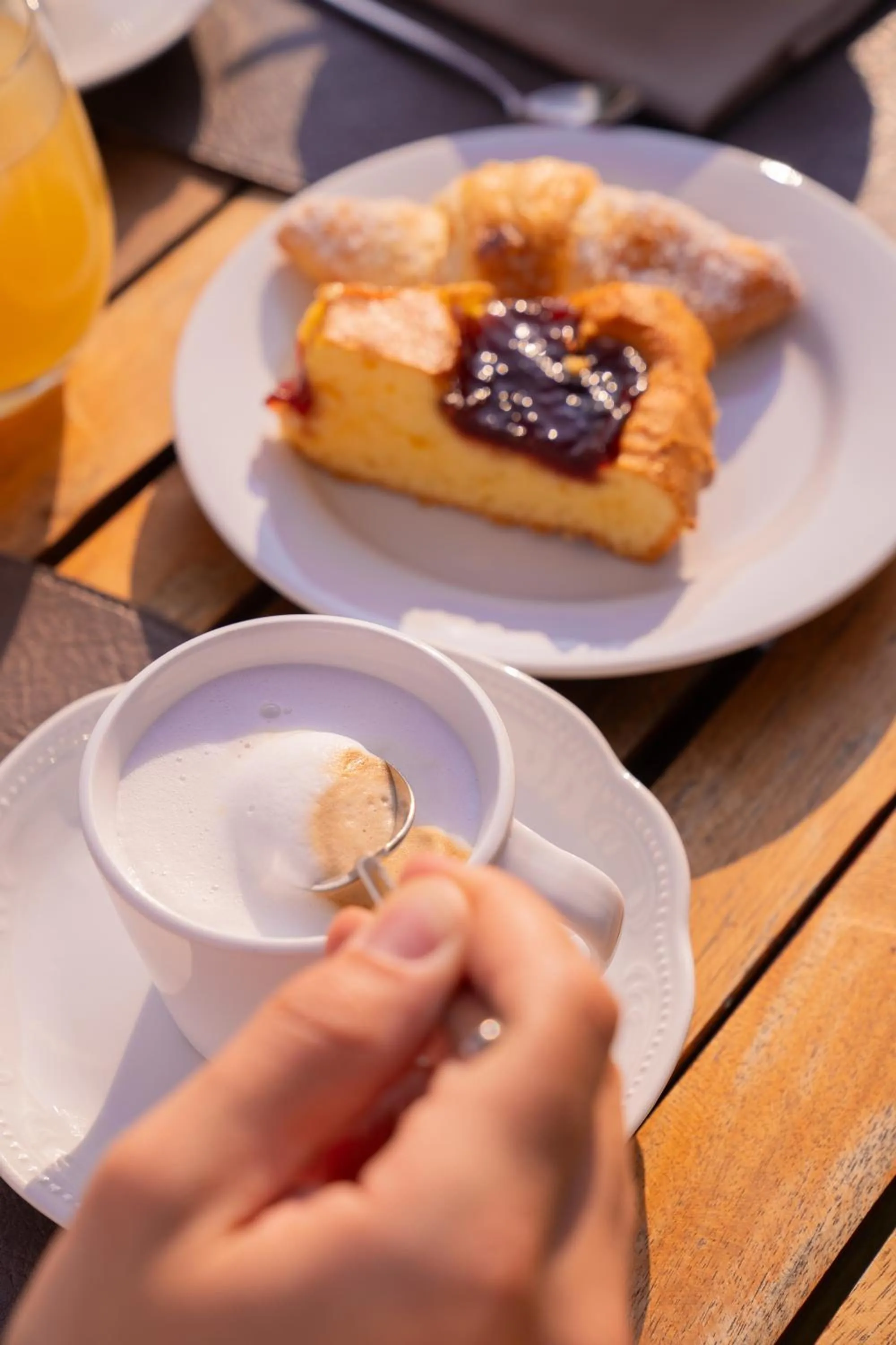 Food and drinks in Negritella Sweet Hotel