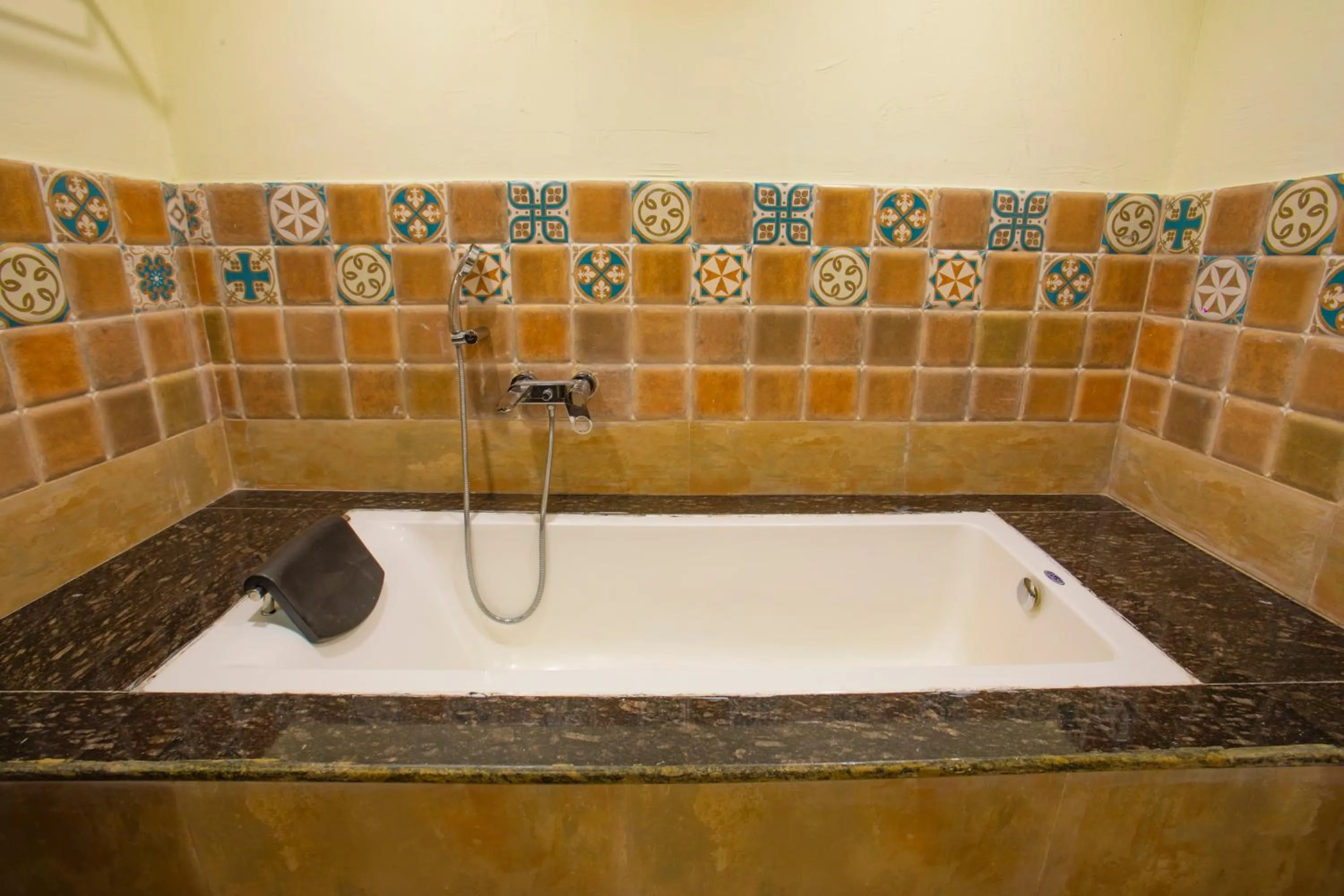 Bathroom in Nitya Resort, Calangute