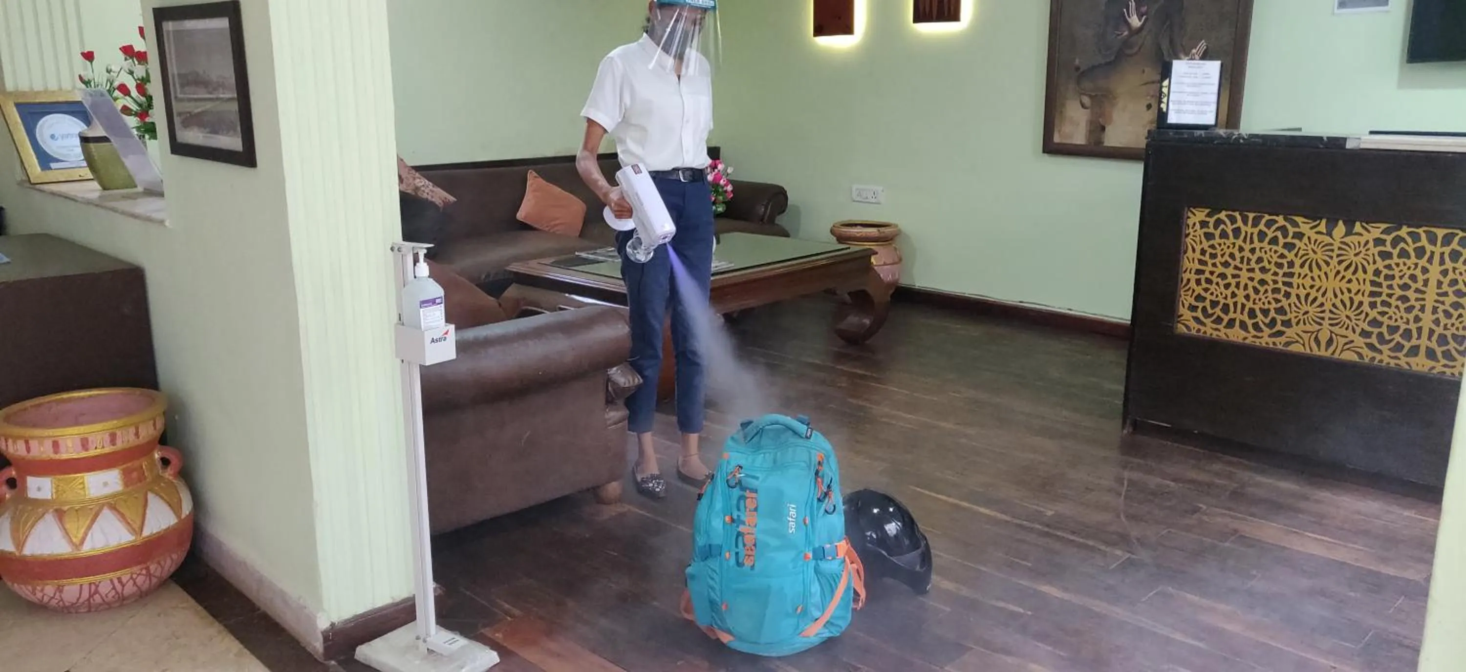 Property building in Nitya Resort, Calangute