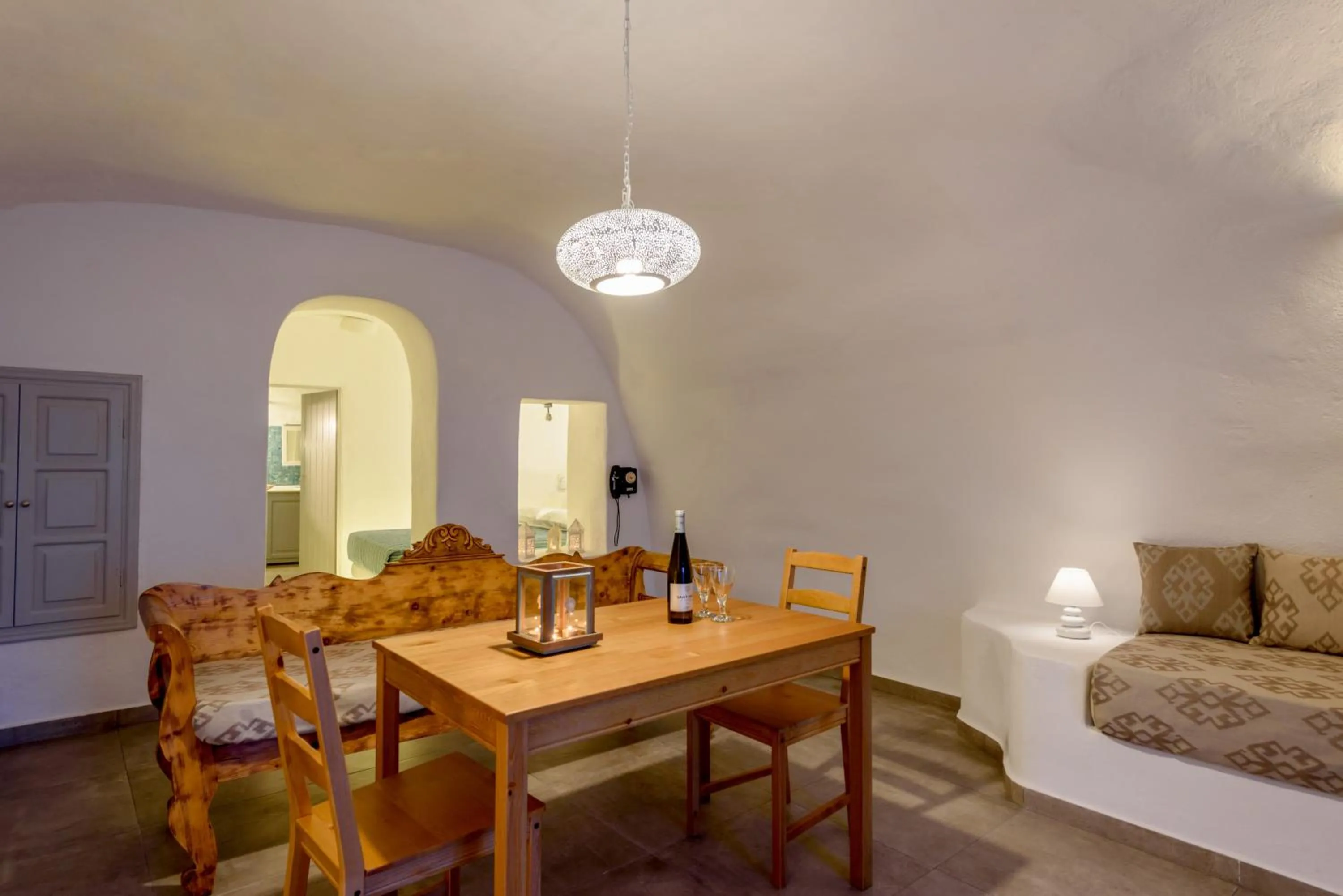 Dining area in Ianthe Apartments & Villa