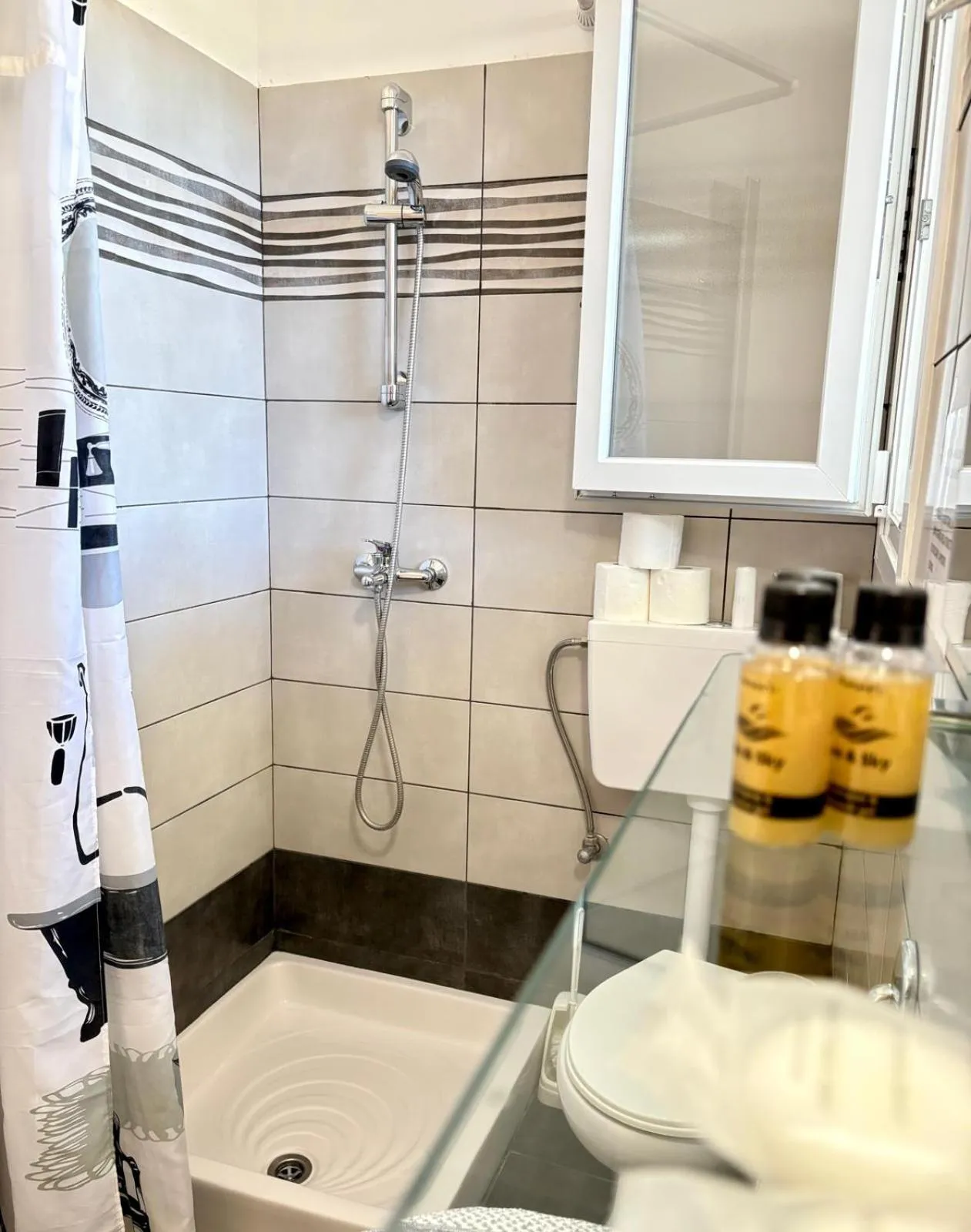 Shower in Blue Dream Apartments