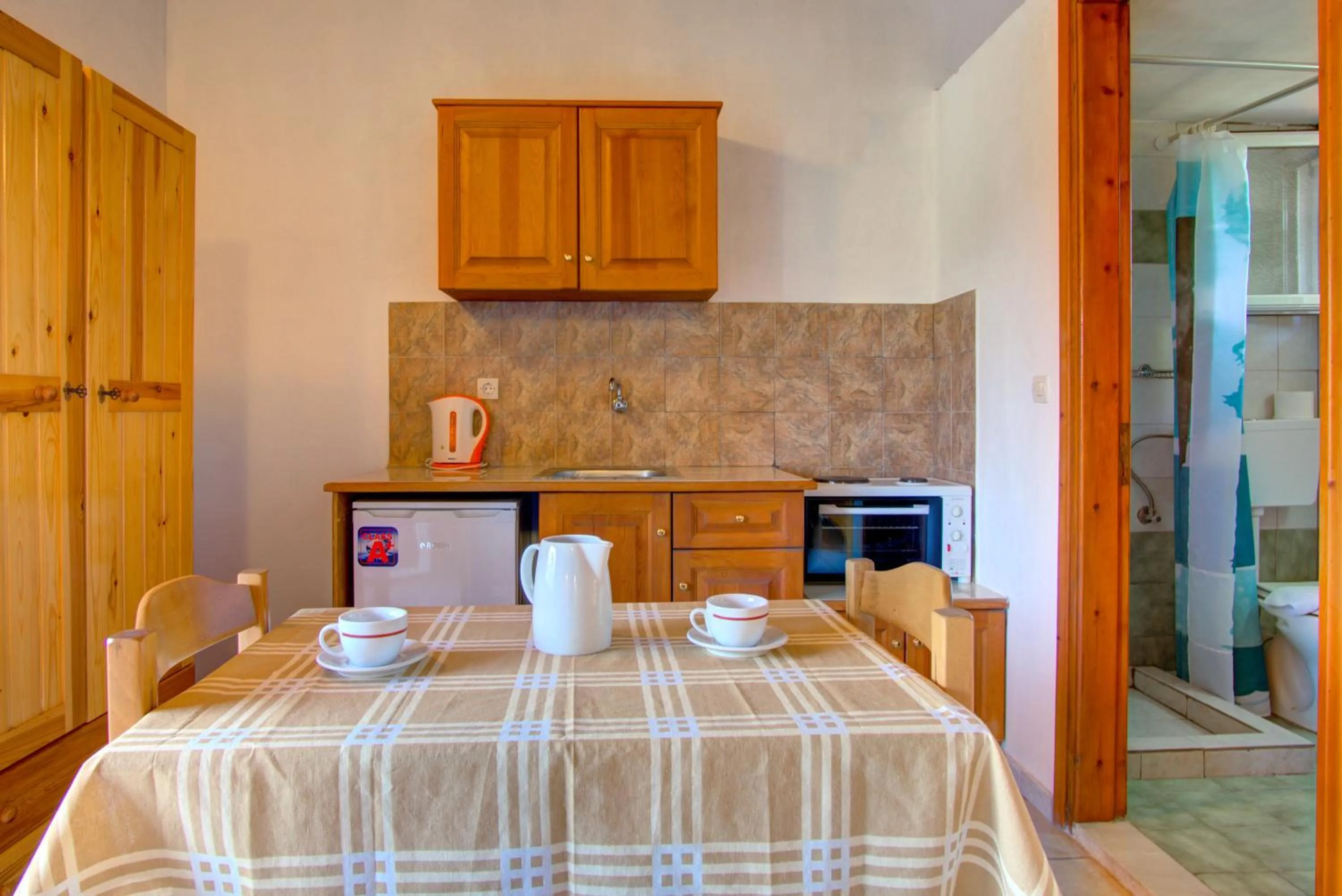 kitchen in Blue Dream Apartments