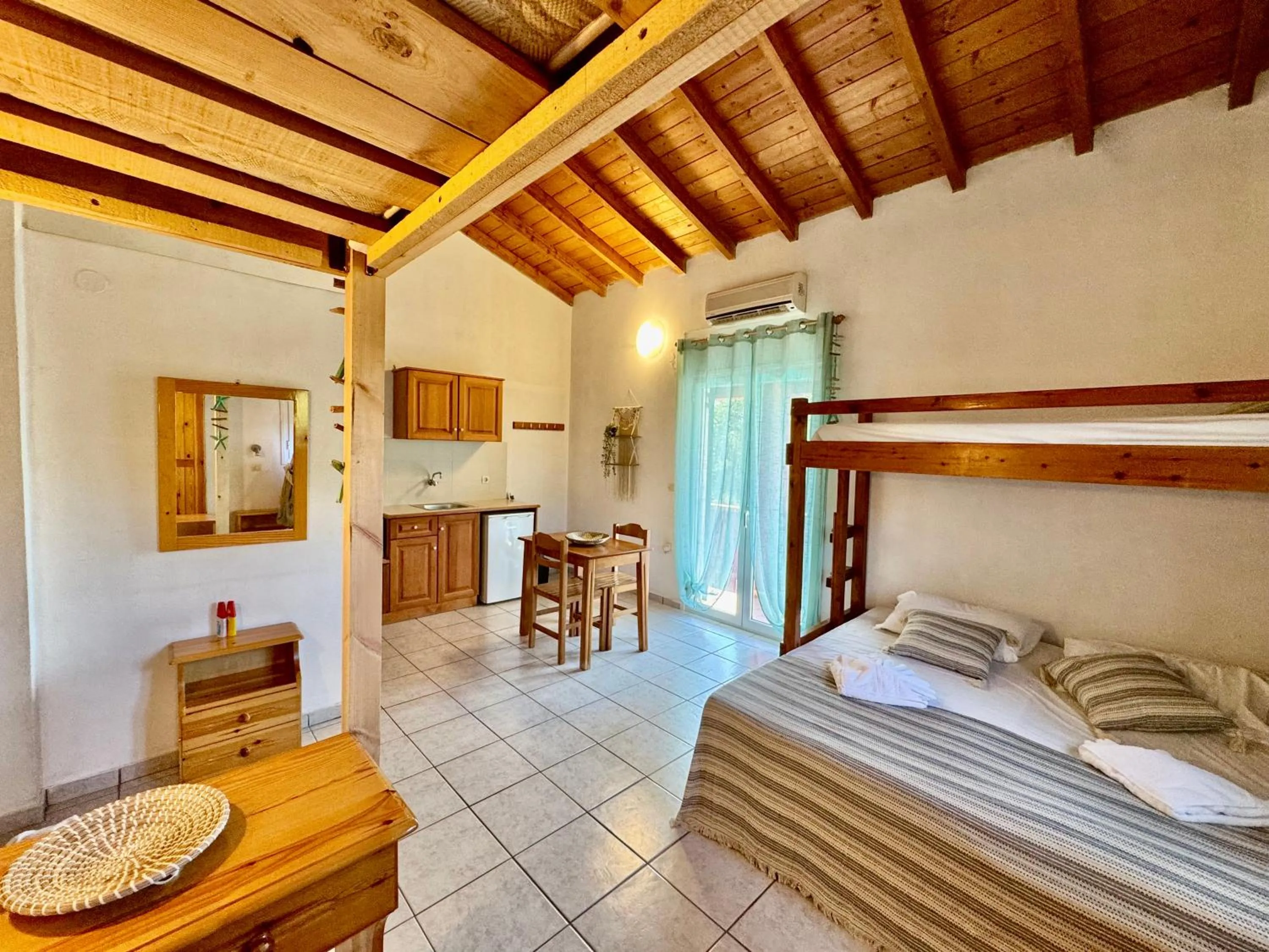 Bed in Blue Dream Apartments