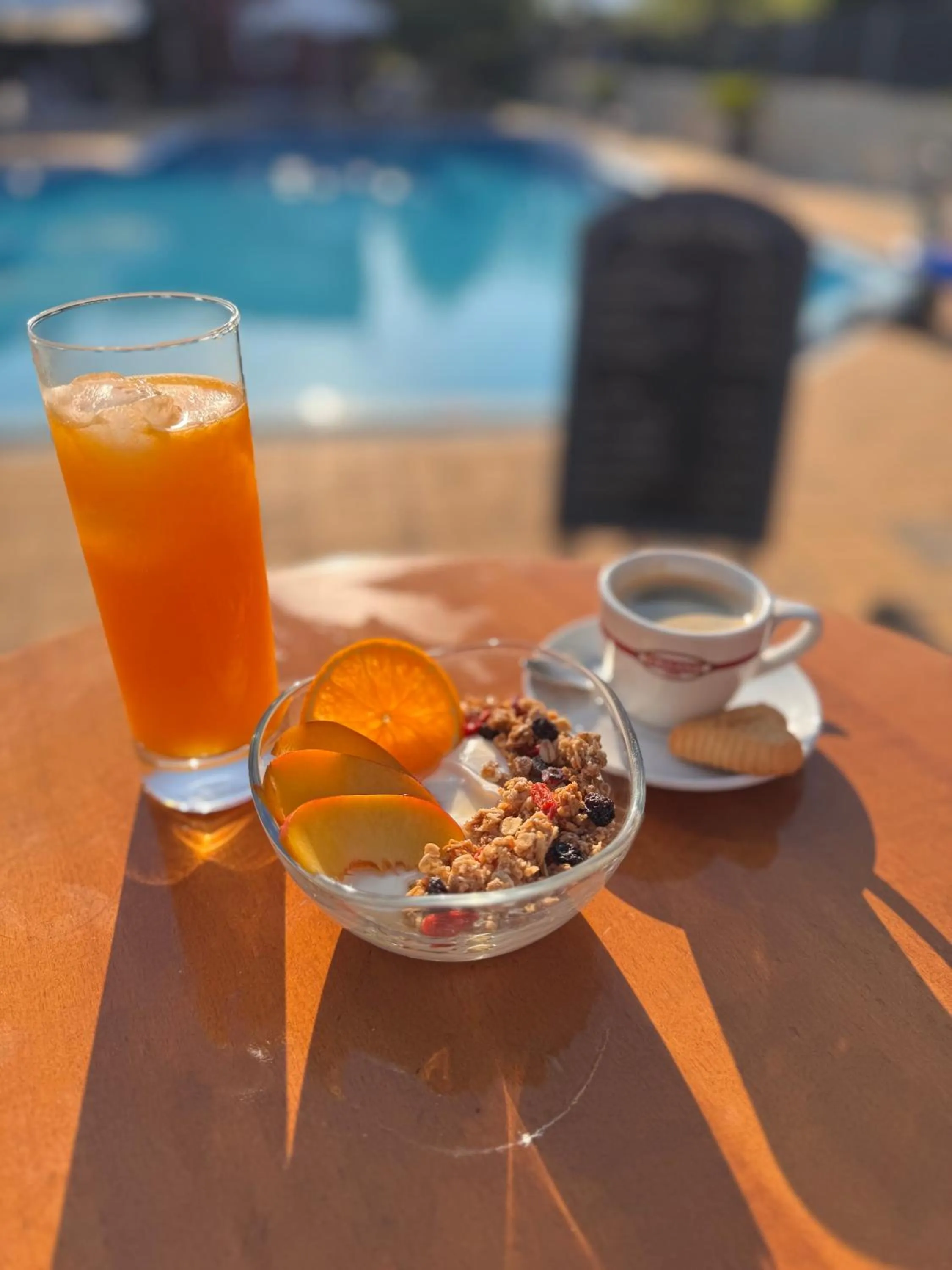 Breakfast in Blue Dream Apartments