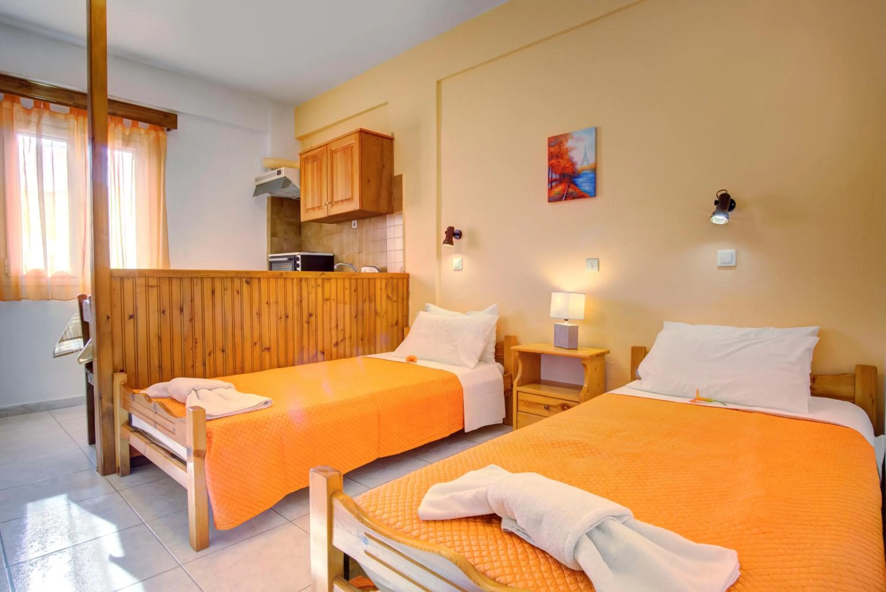 Bedroom in Blue Dream Apartments