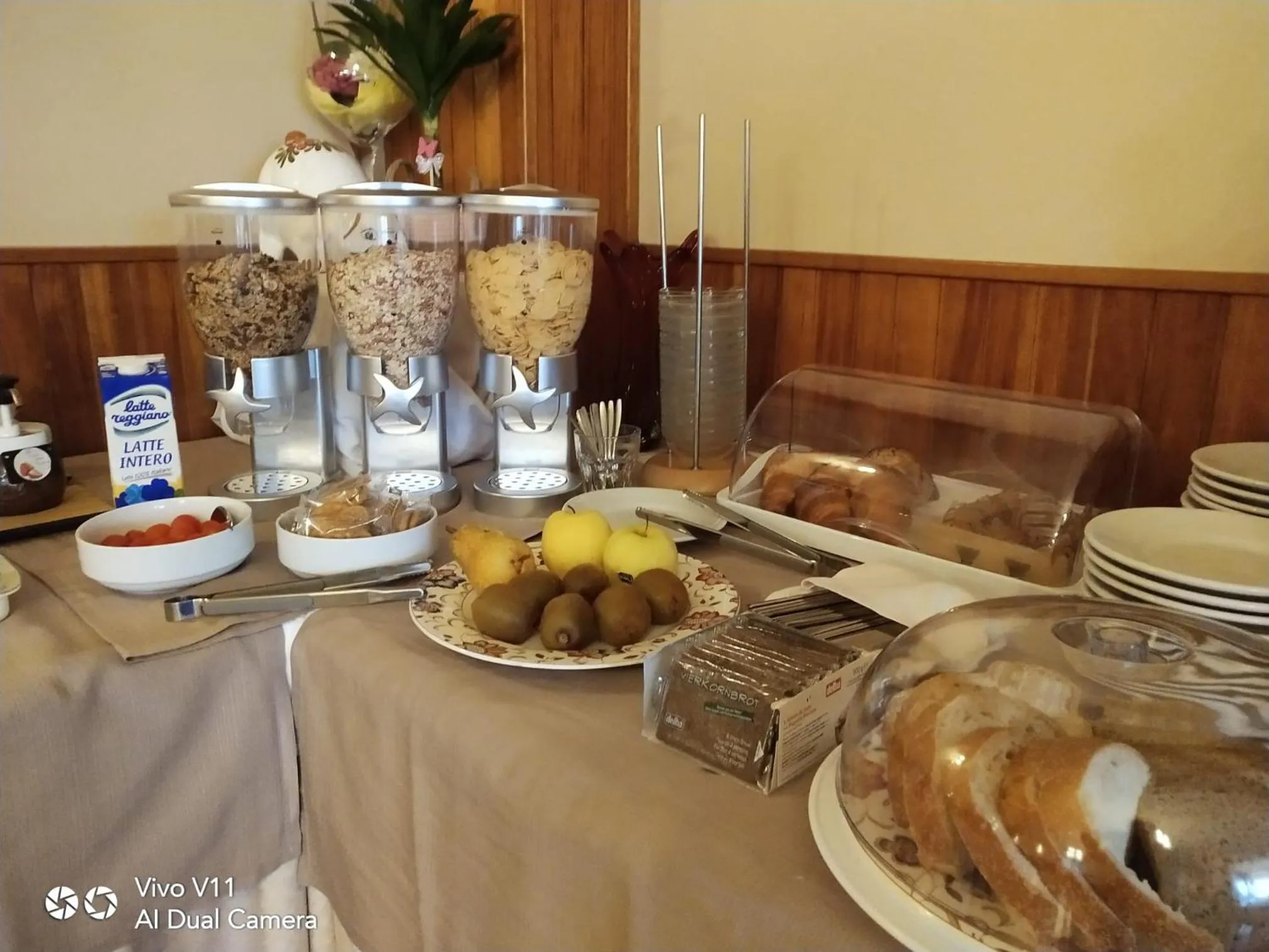 Buffet breakfast in Hotel Garden