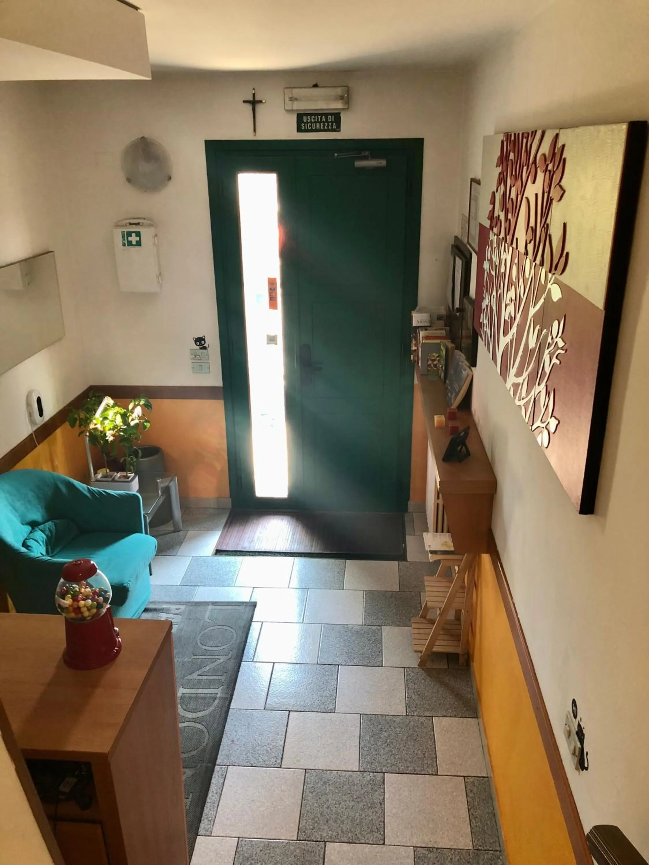 Communal lounge/ TV room in Affittacamere Due Mori