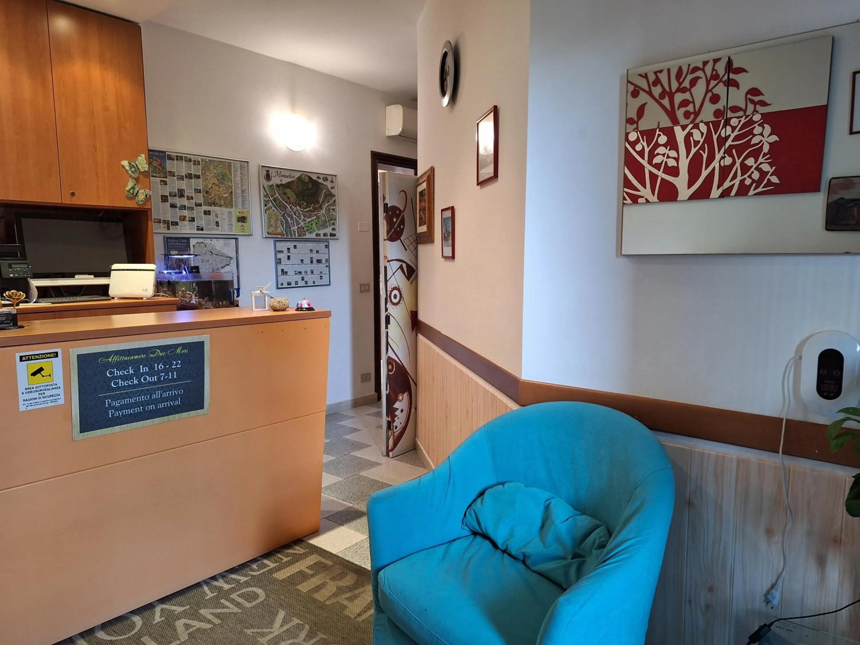 Lobby or reception in Affittacamere Due Mori